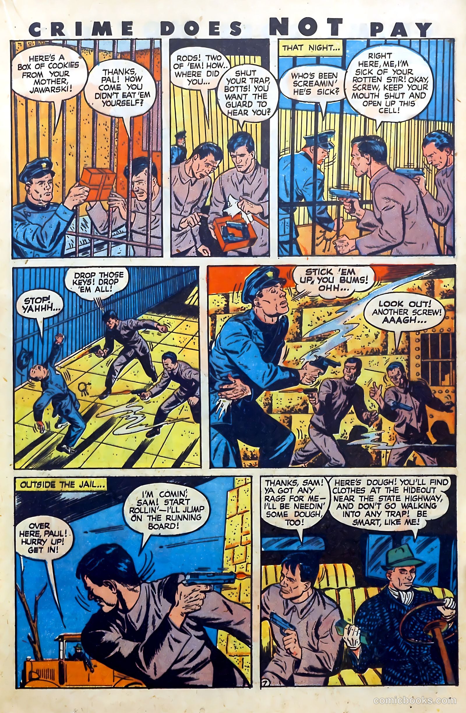 Crime Does Not Pay #56 (1947) — page 25 of 54