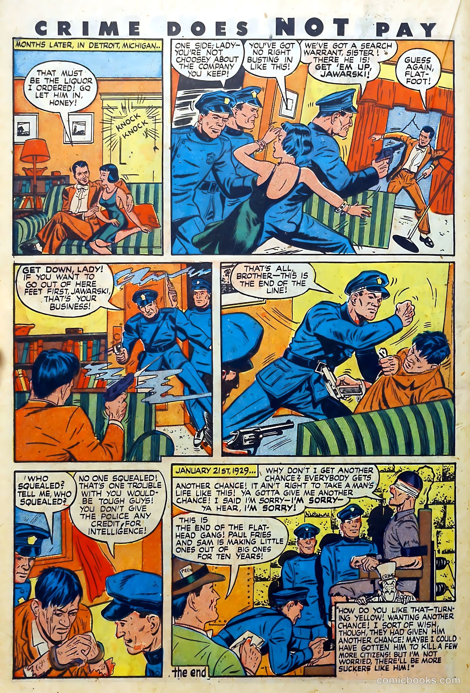 Crime Does Not Pay #56 (1947) — page 26 of 54