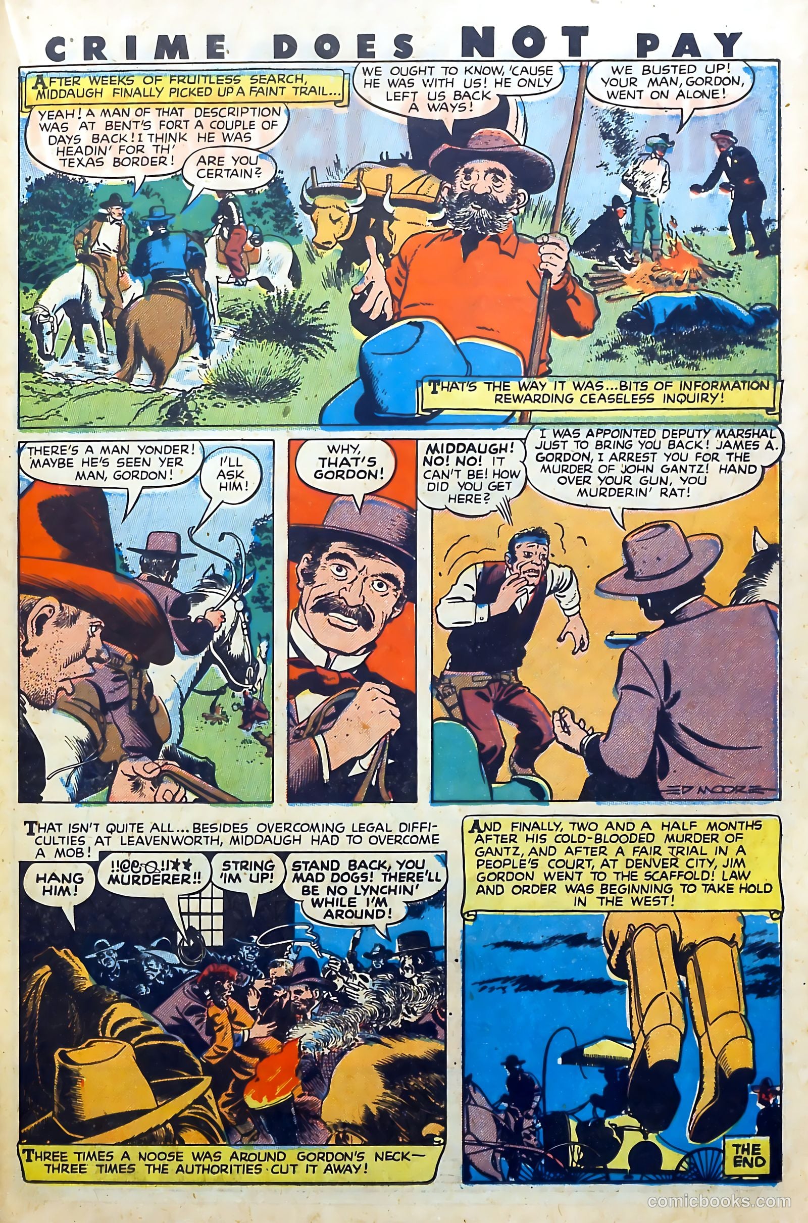 Crime Does Not Pay #56 (1947) — page 31 of 54