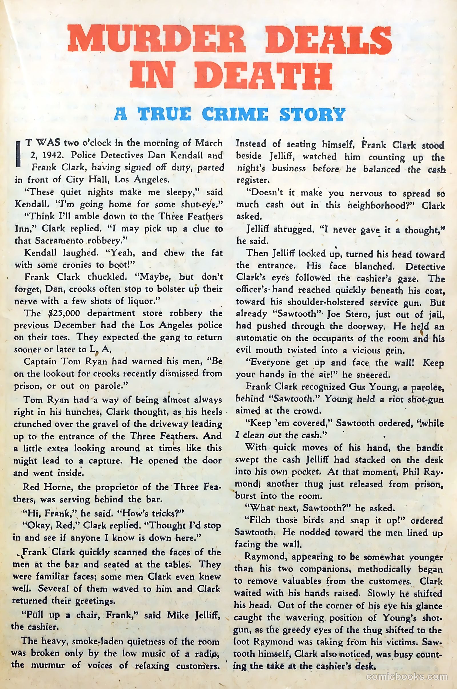 Crime Does Not Pay #56 (1947) — page 33 of 54