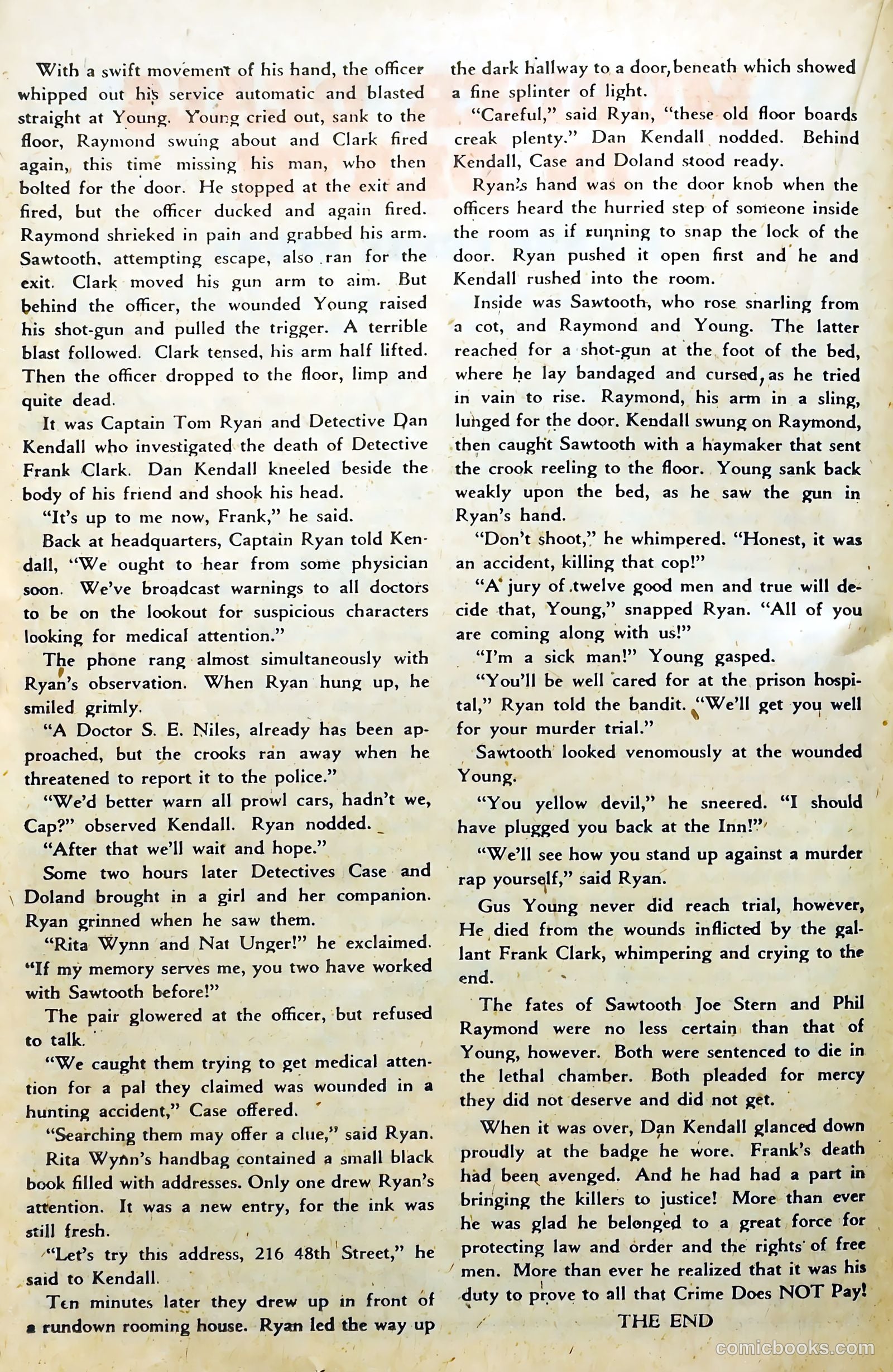 Crime Does Not Pay #56 (1947) — page 34 of 54