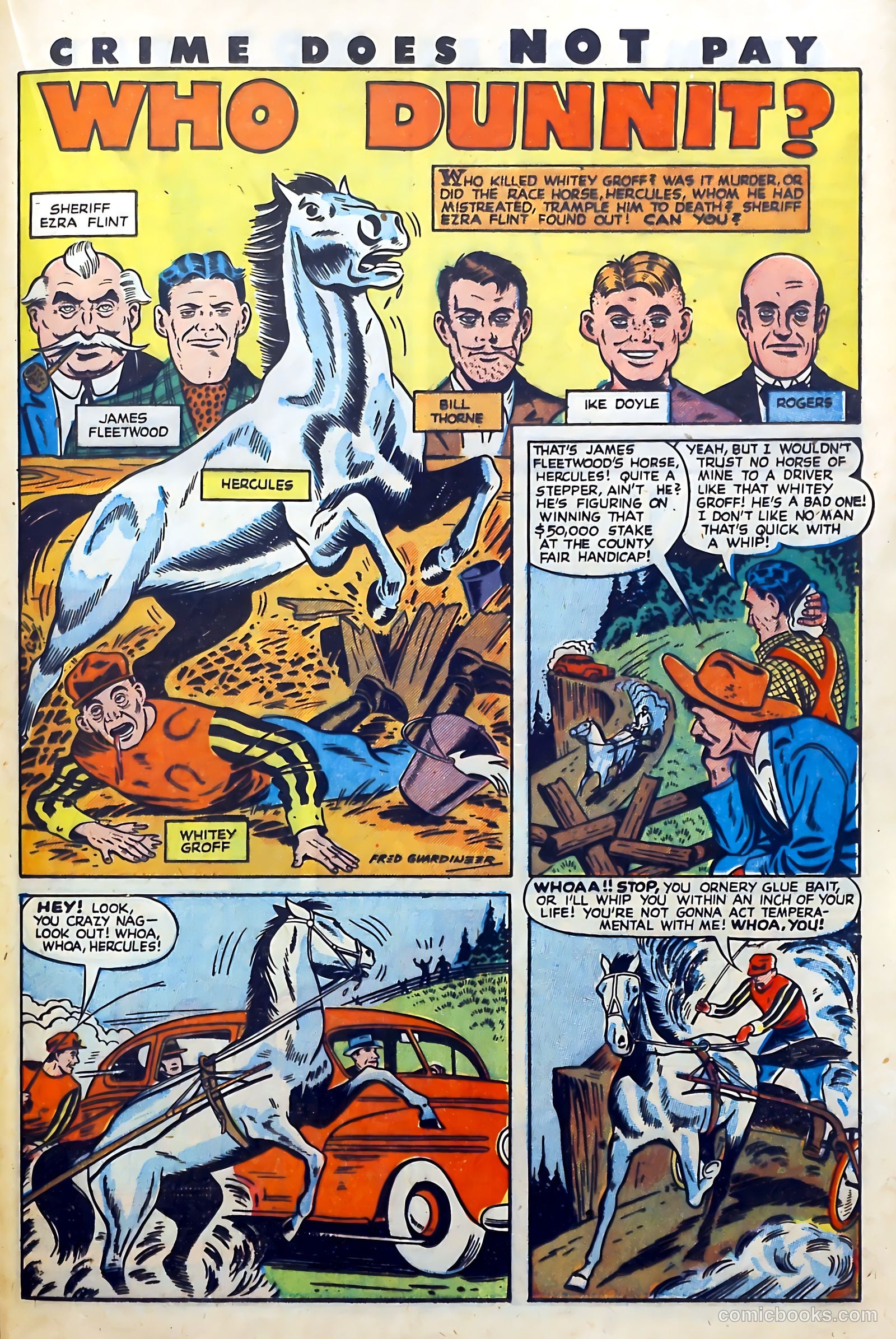 Crime Does Not Pay #56 (1947) — page 35 of 54