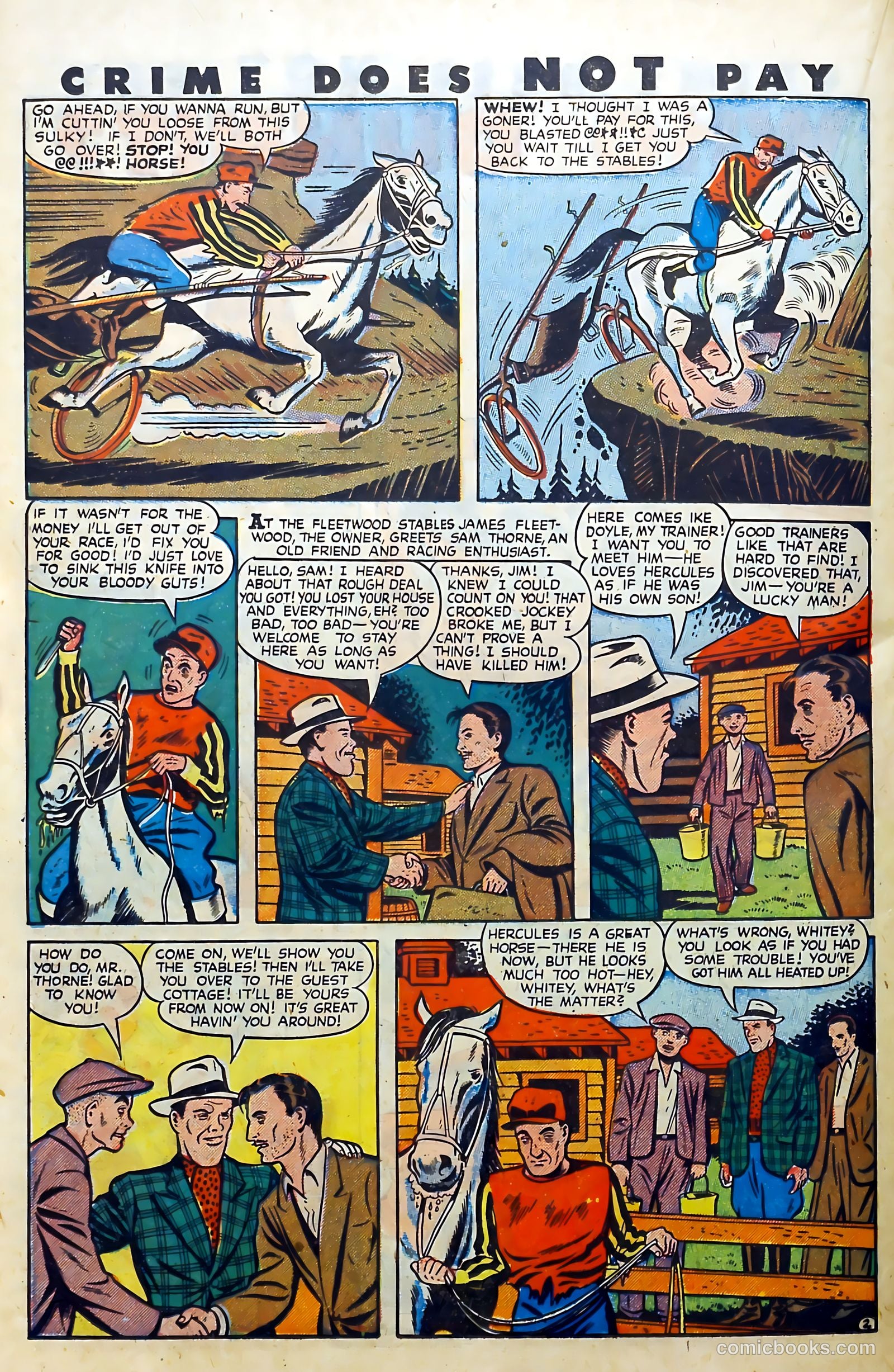 Crime Does Not Pay #56 (1947) — page 36 of 54