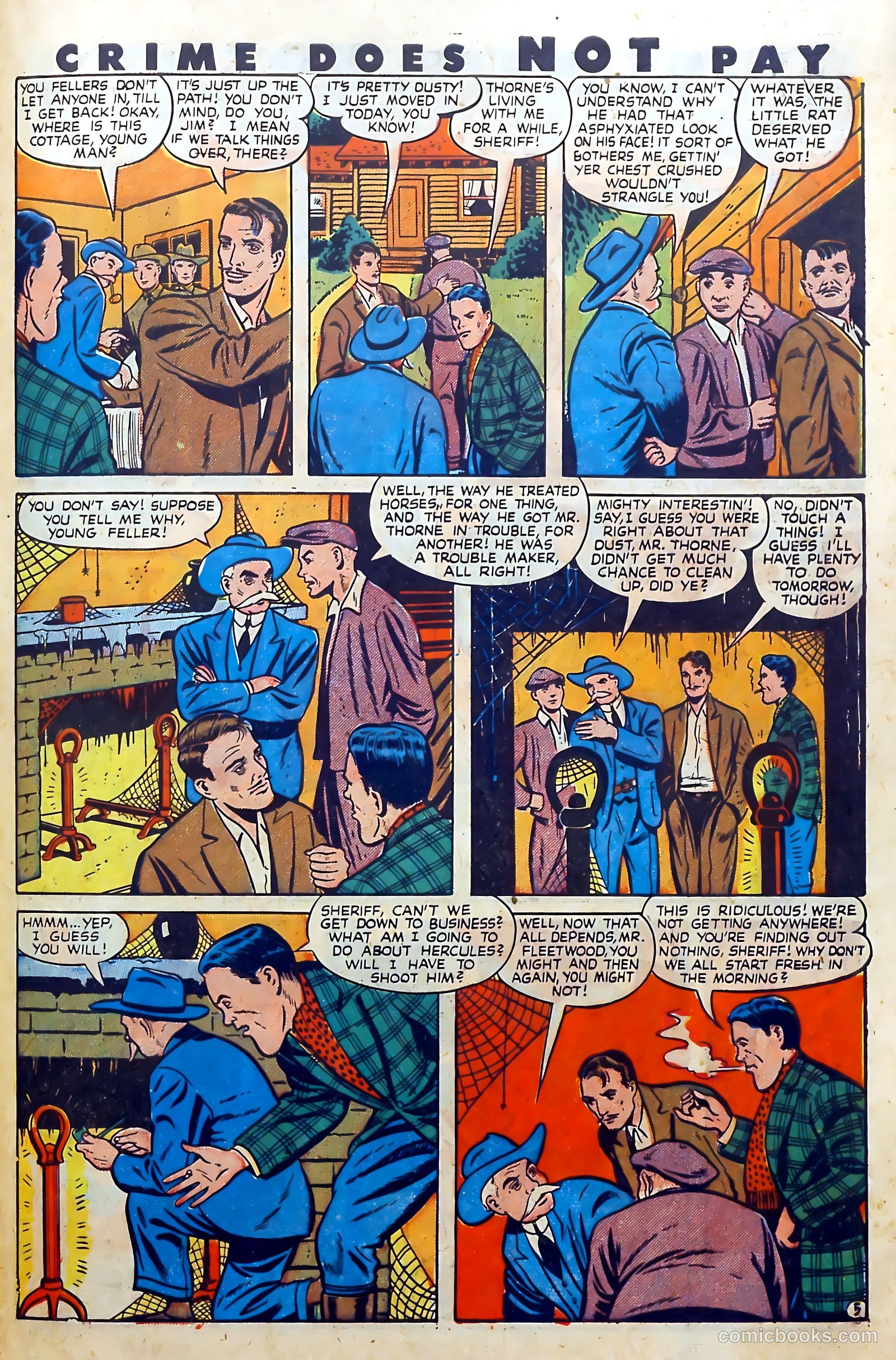 Crime Does Not Pay #56 (1947) — page 39 of 54