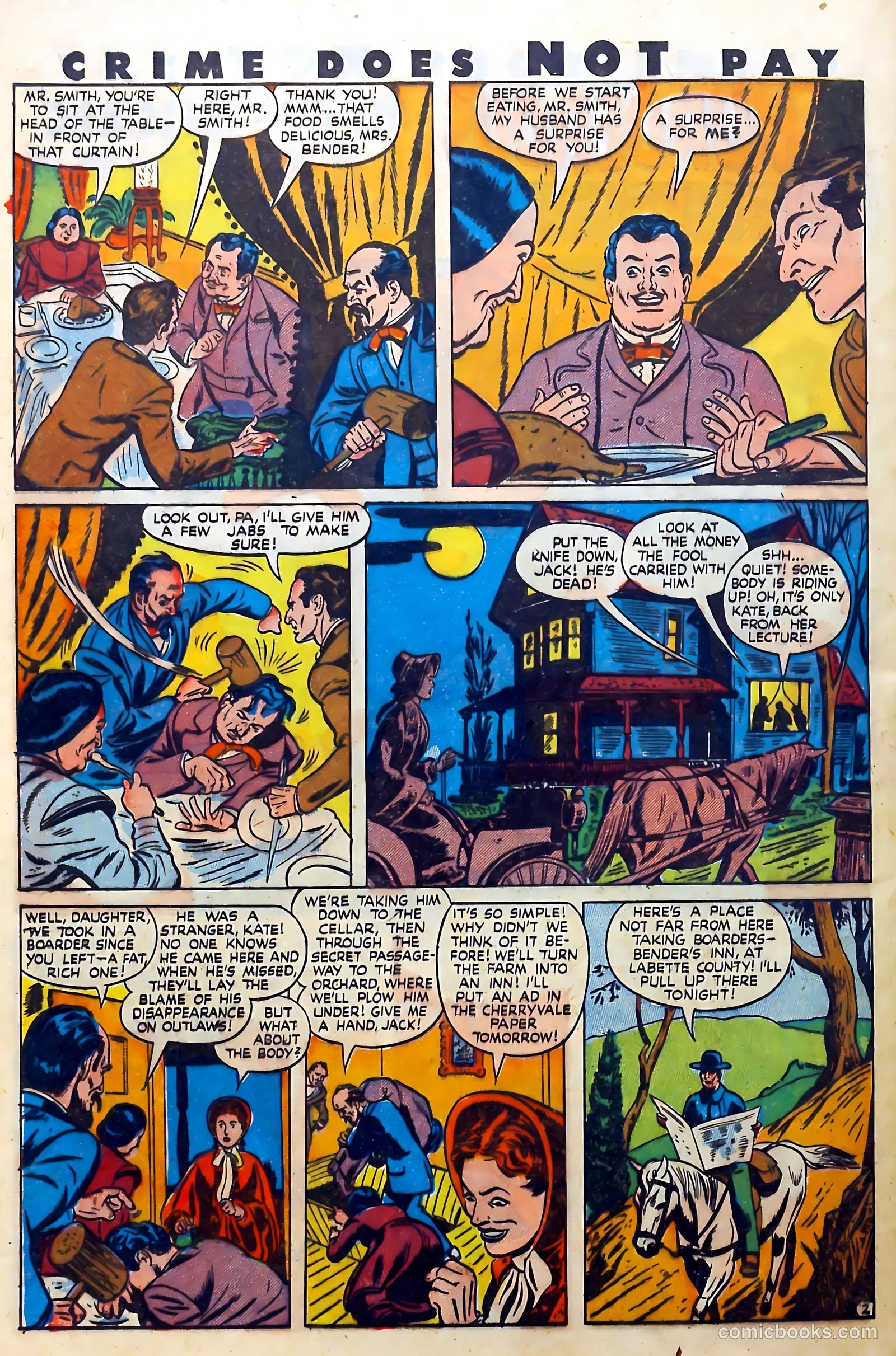 Crime Does Not Pay #56 (1947) — page 44 of 54