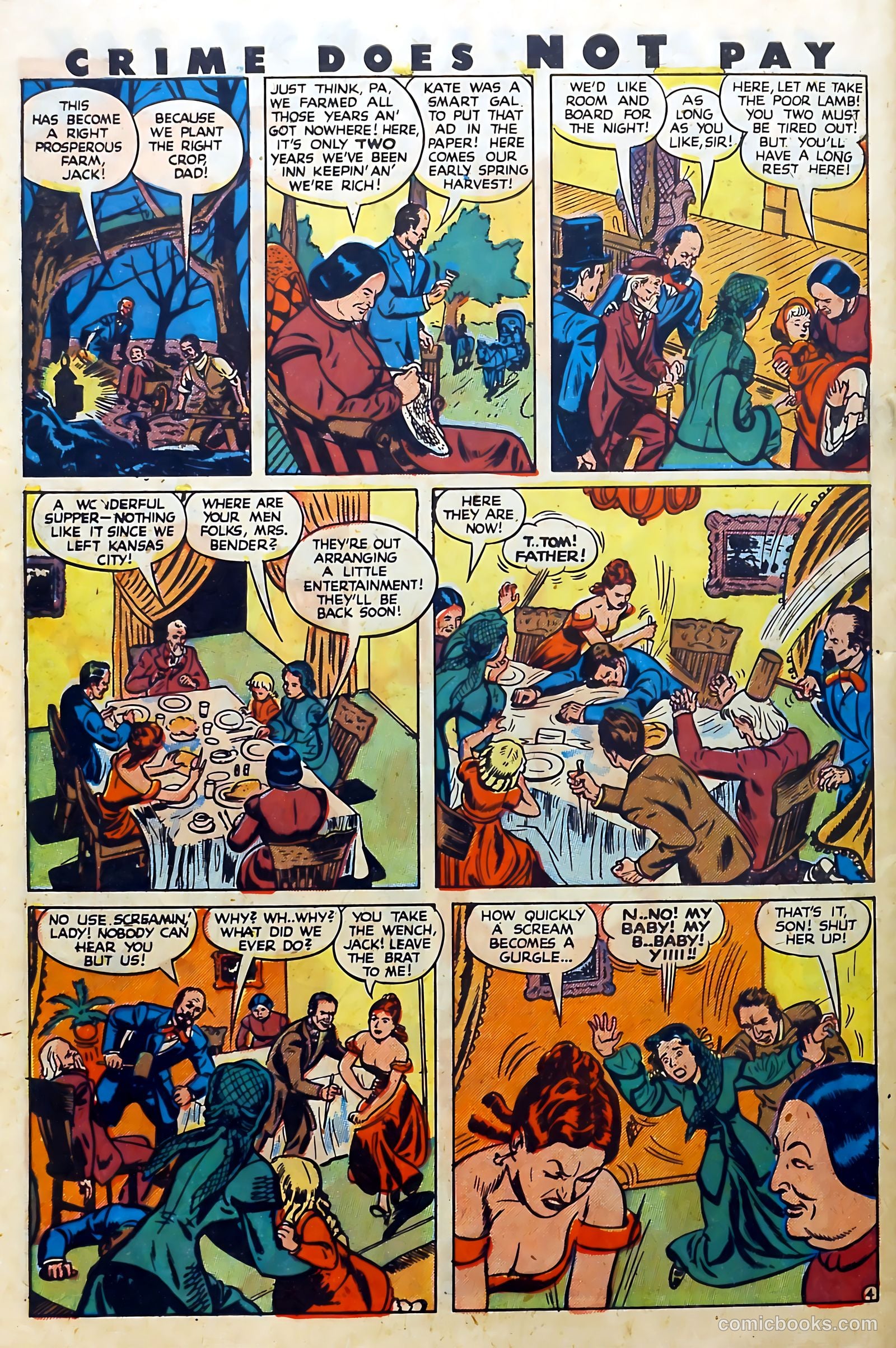 Crime Does Not Pay #56 (1947) — page 46 of 54