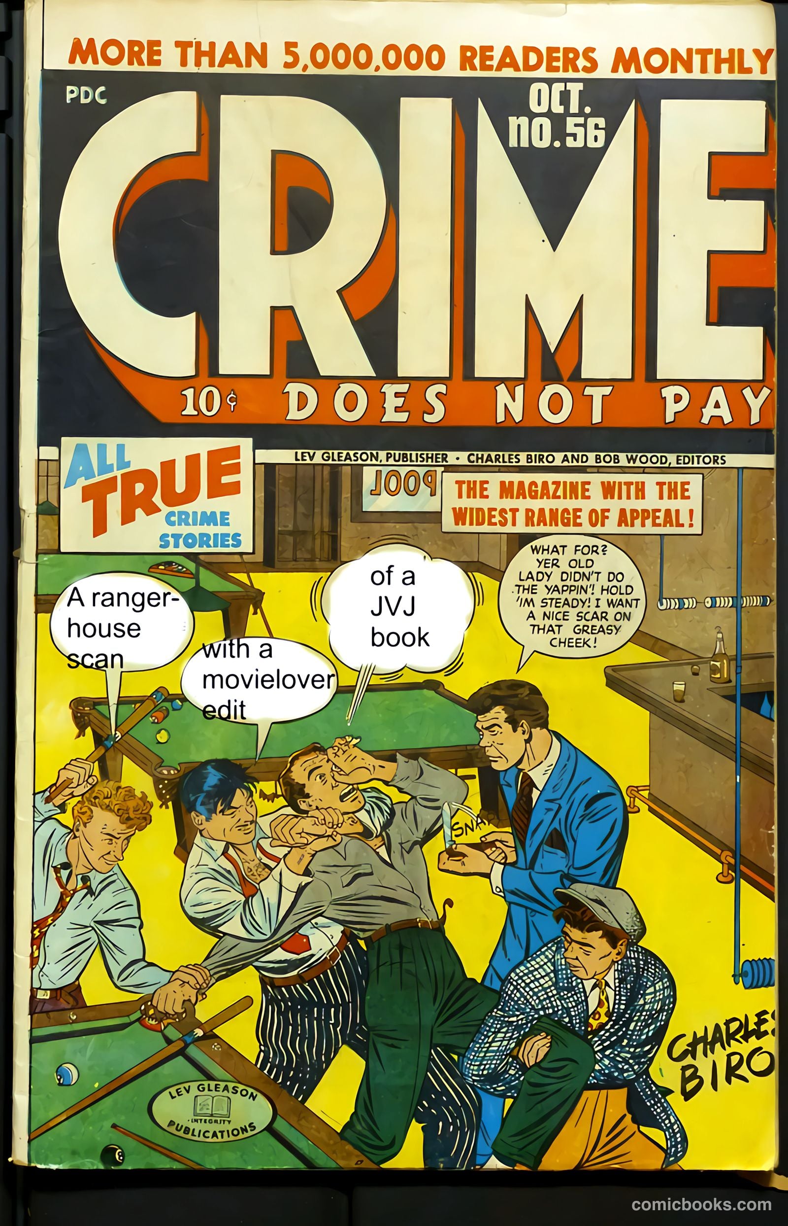 Crime Does Not Pay #56 (1947) — page 54 of 54