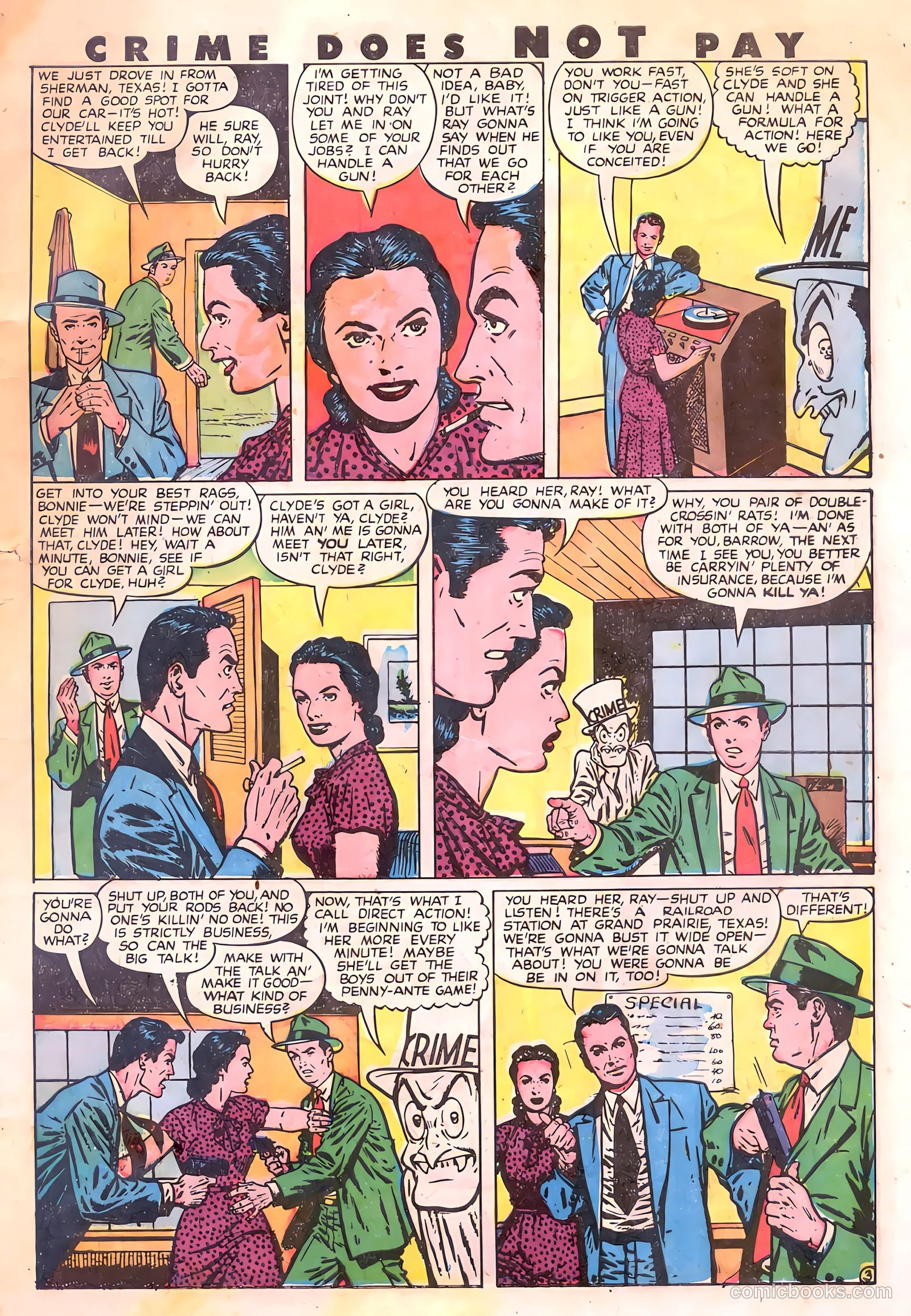Crime Does Not Pay #57 (1947) — page 7 of 53
