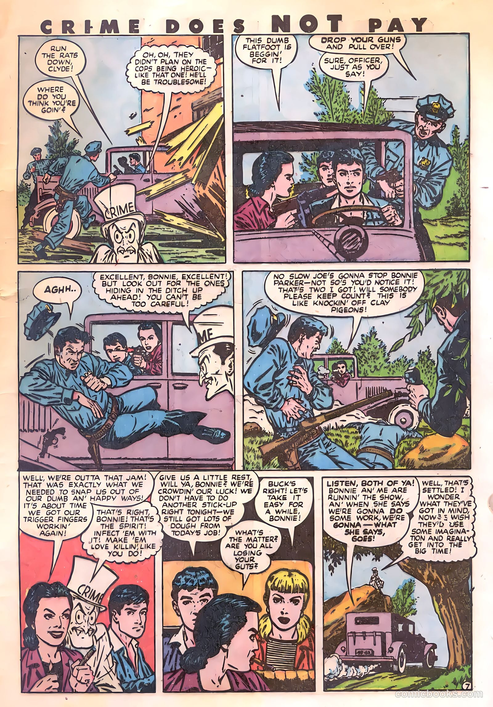 Crime Does Not Pay #57 (1947) — page 11 of 53