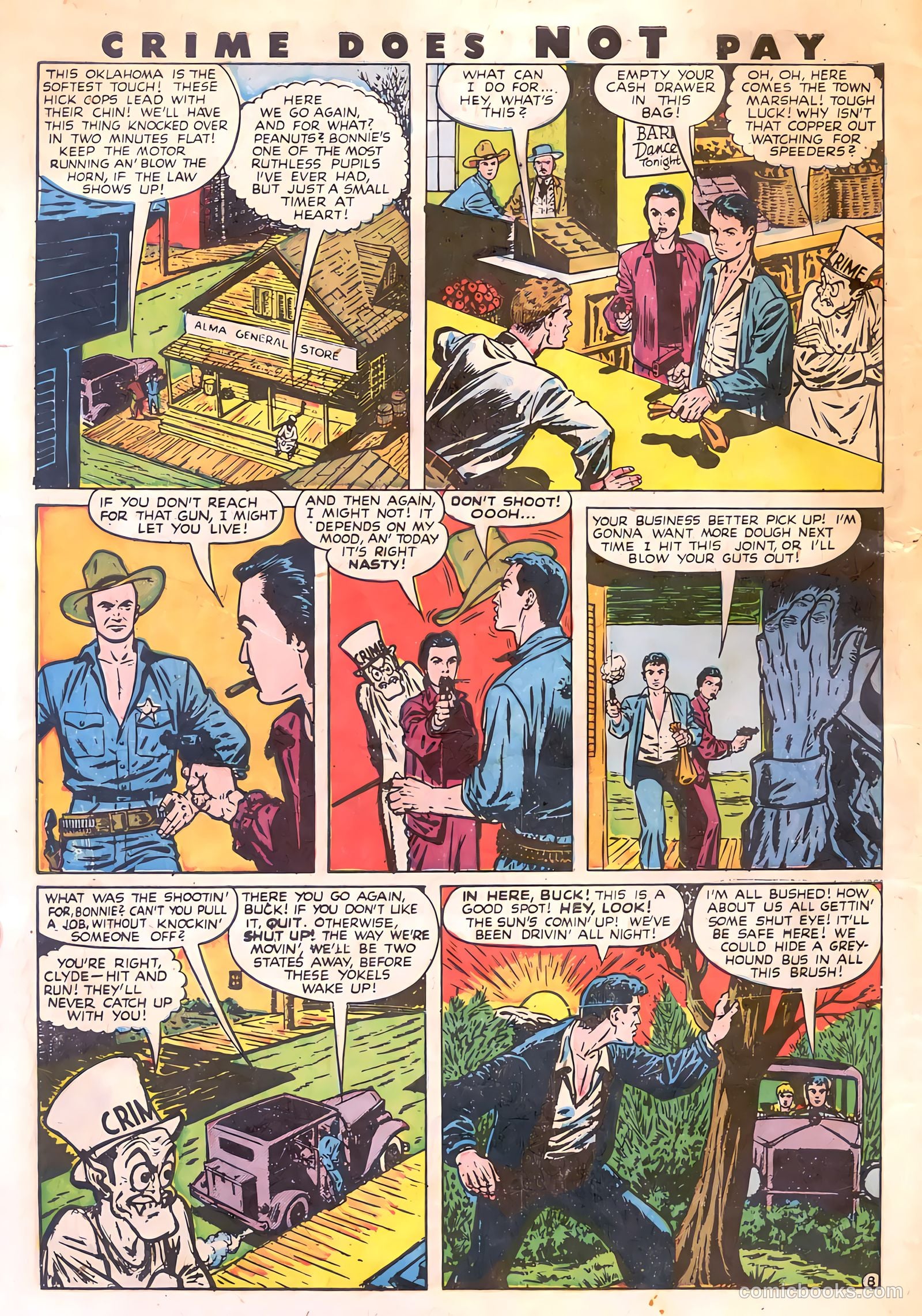 Crime Does Not Pay #57 (1947) — page 12 of 53