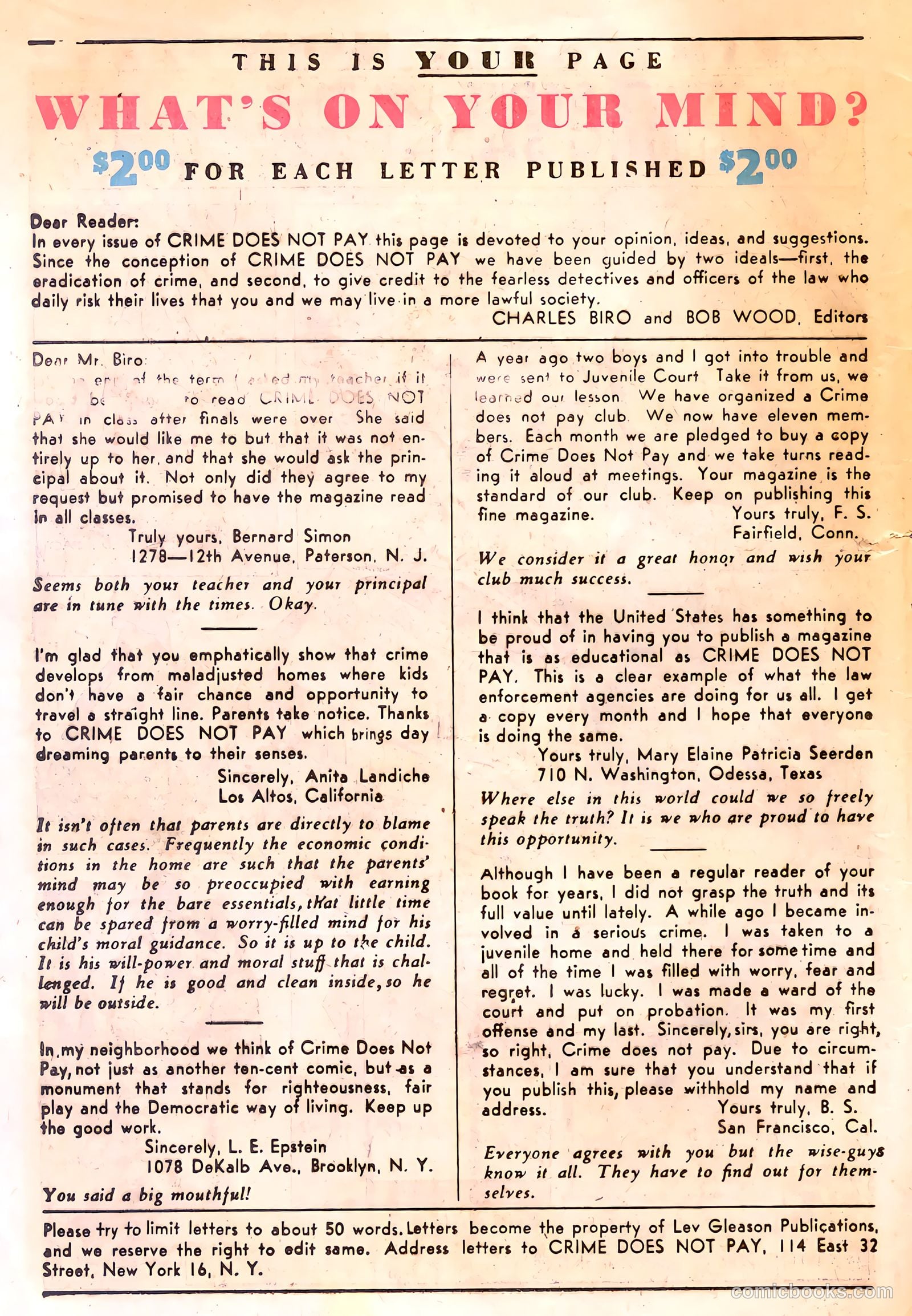 Crime Does Not Pay #57 (1947) — page 18 of 53