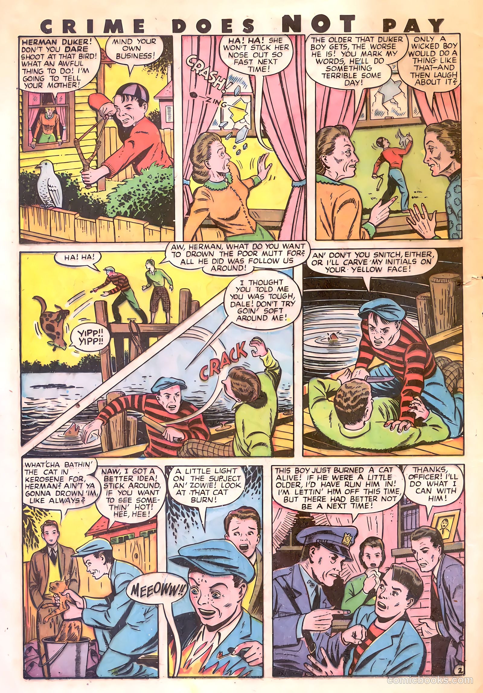 Crime Does Not Pay #57 (1947) — page 20 of 53