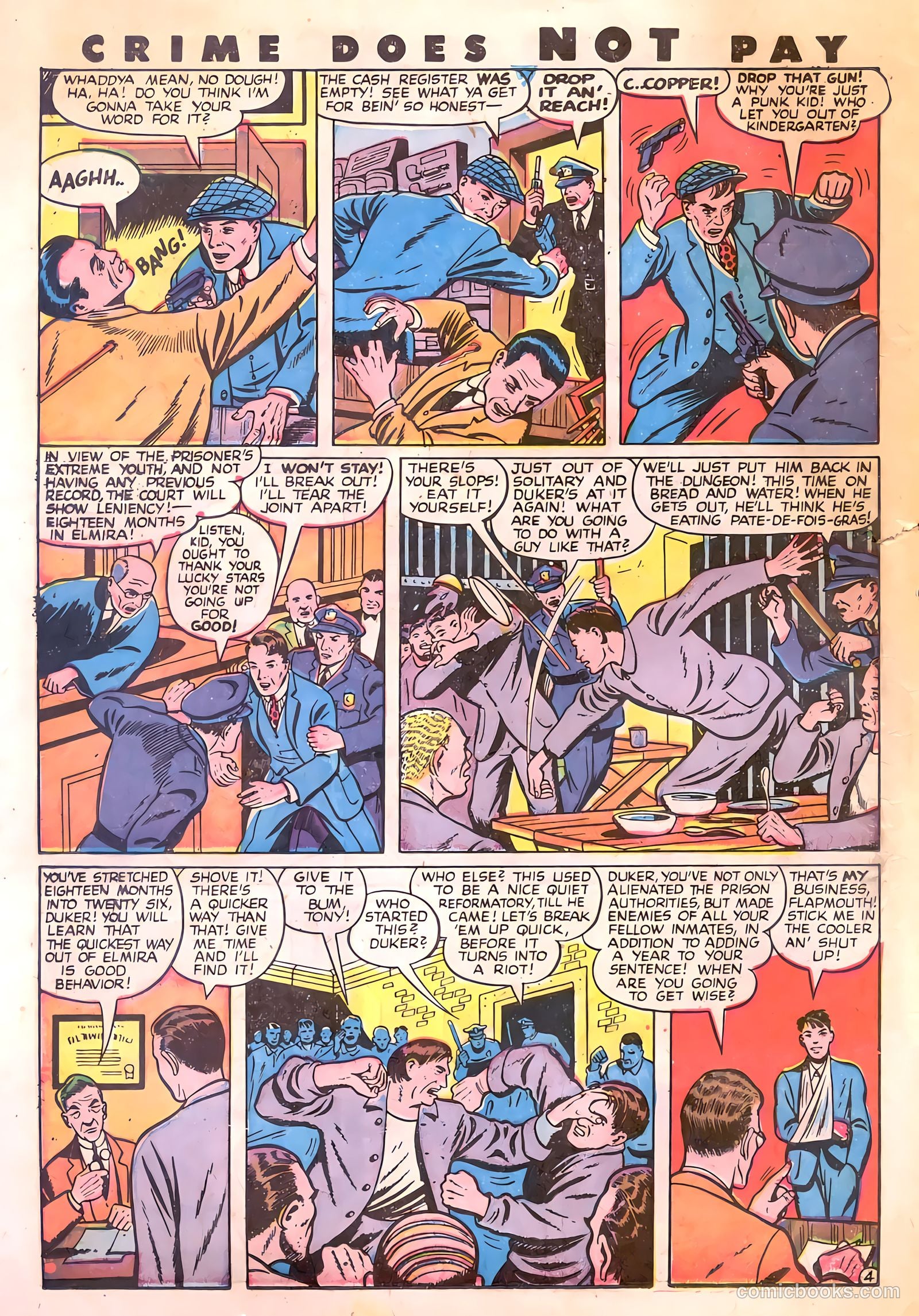 Crime Does Not Pay #57 (1947) — page 22 of 53