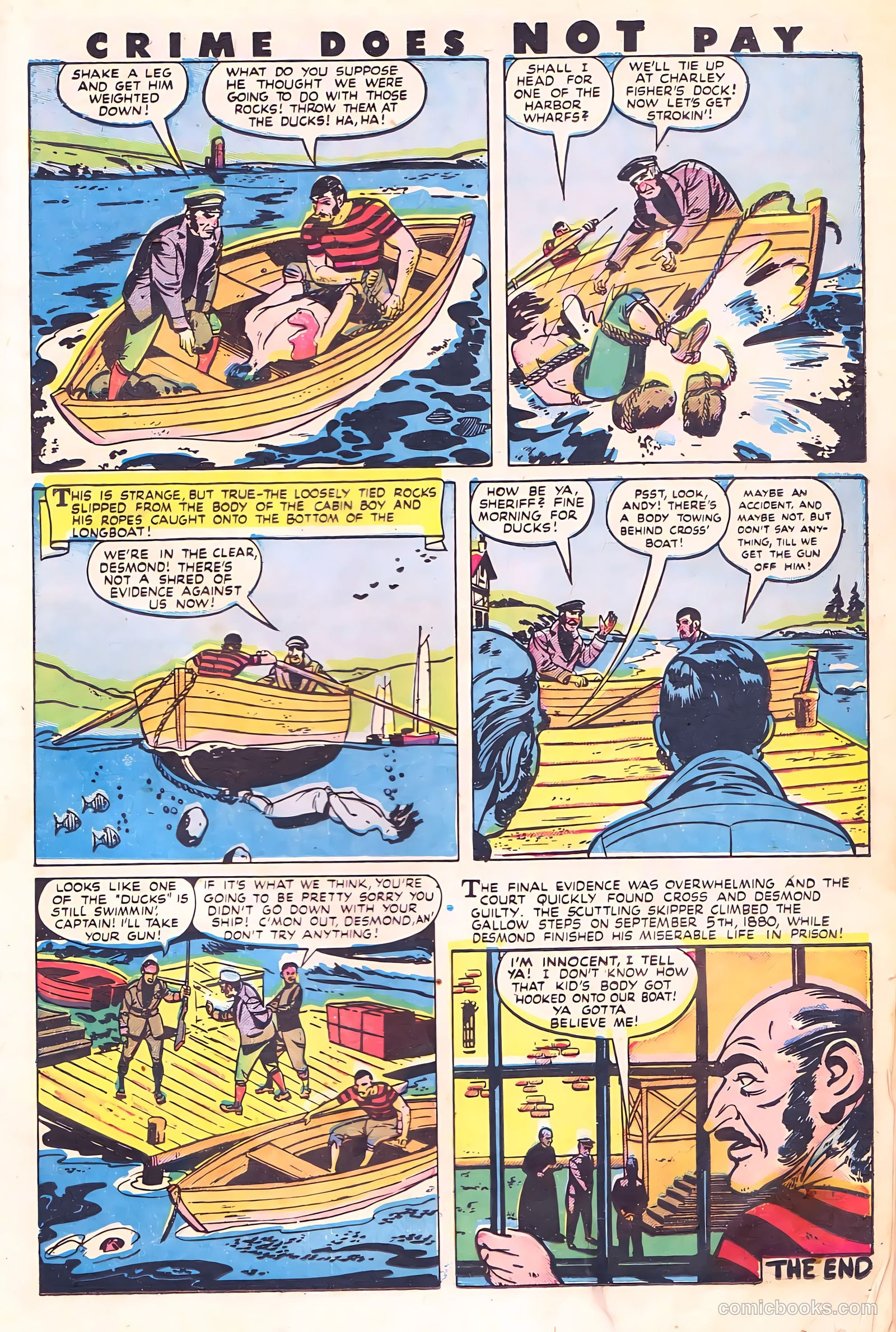 Crime Does Not Pay #57 (1947) — page 29 of 53