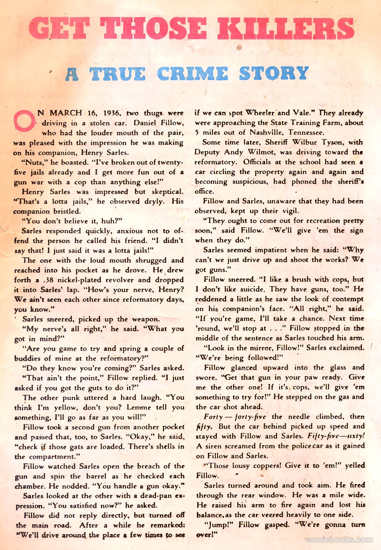 Crime Does Not Pay #57 (1947) — page 31 of 53