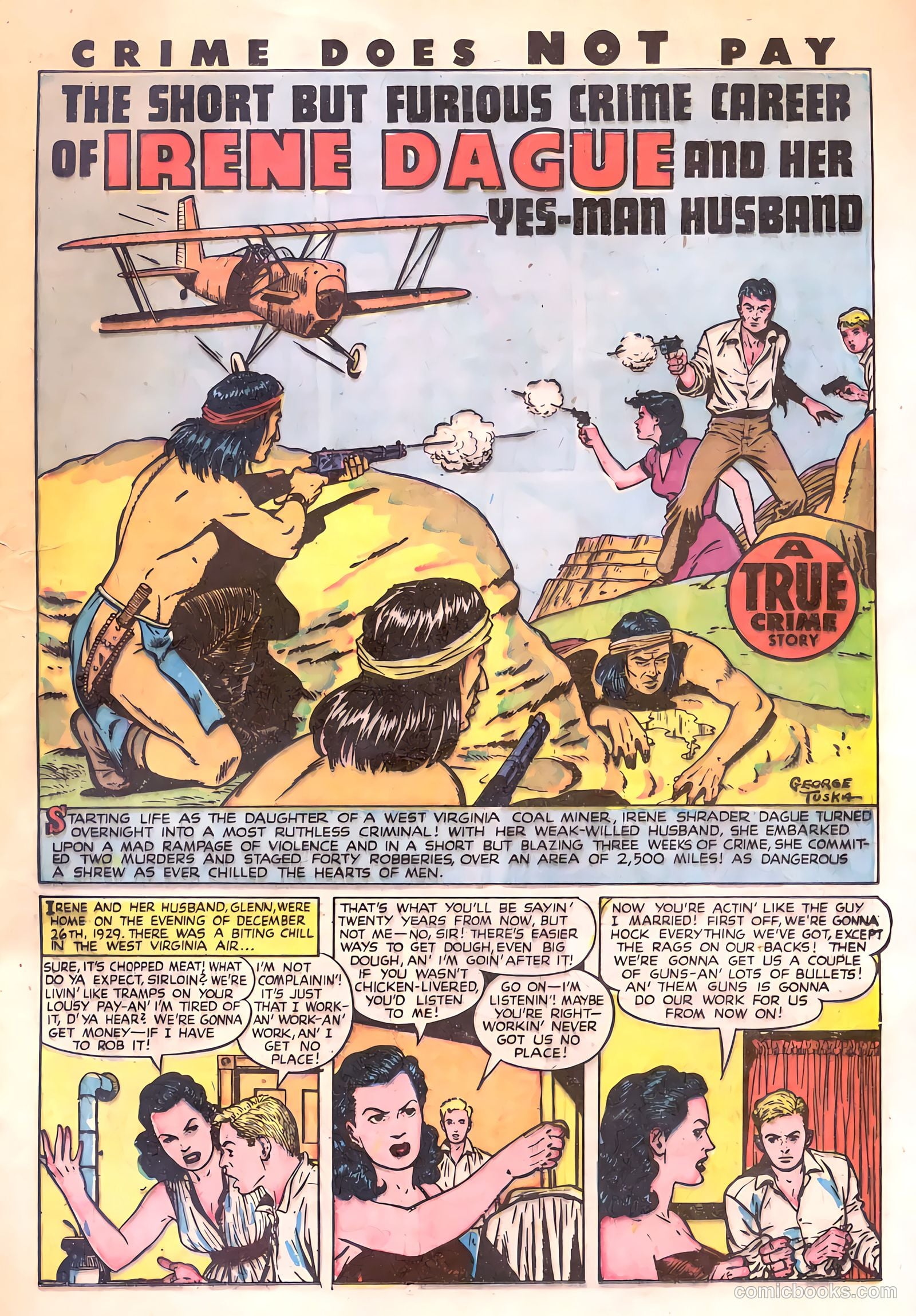 Crime Does Not Pay #57 (1947) — page 33 of 53
