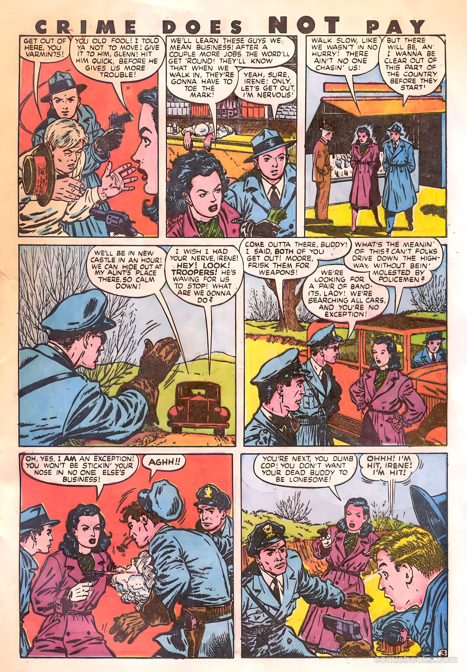 Crime Does Not Pay #57 (1947) — page 35 of 53