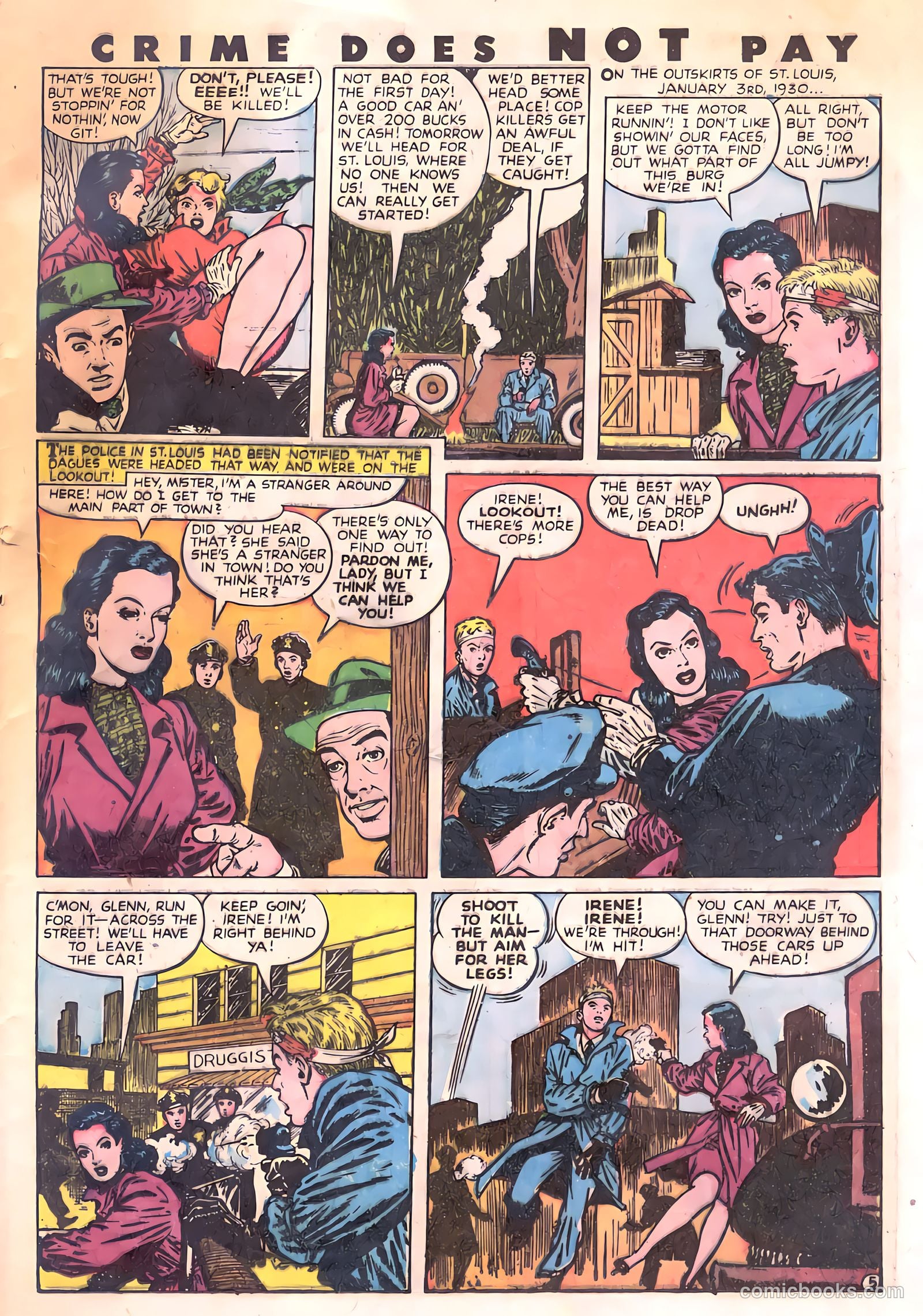 Crime Does Not Pay #57 (1947) — page 37 of 53