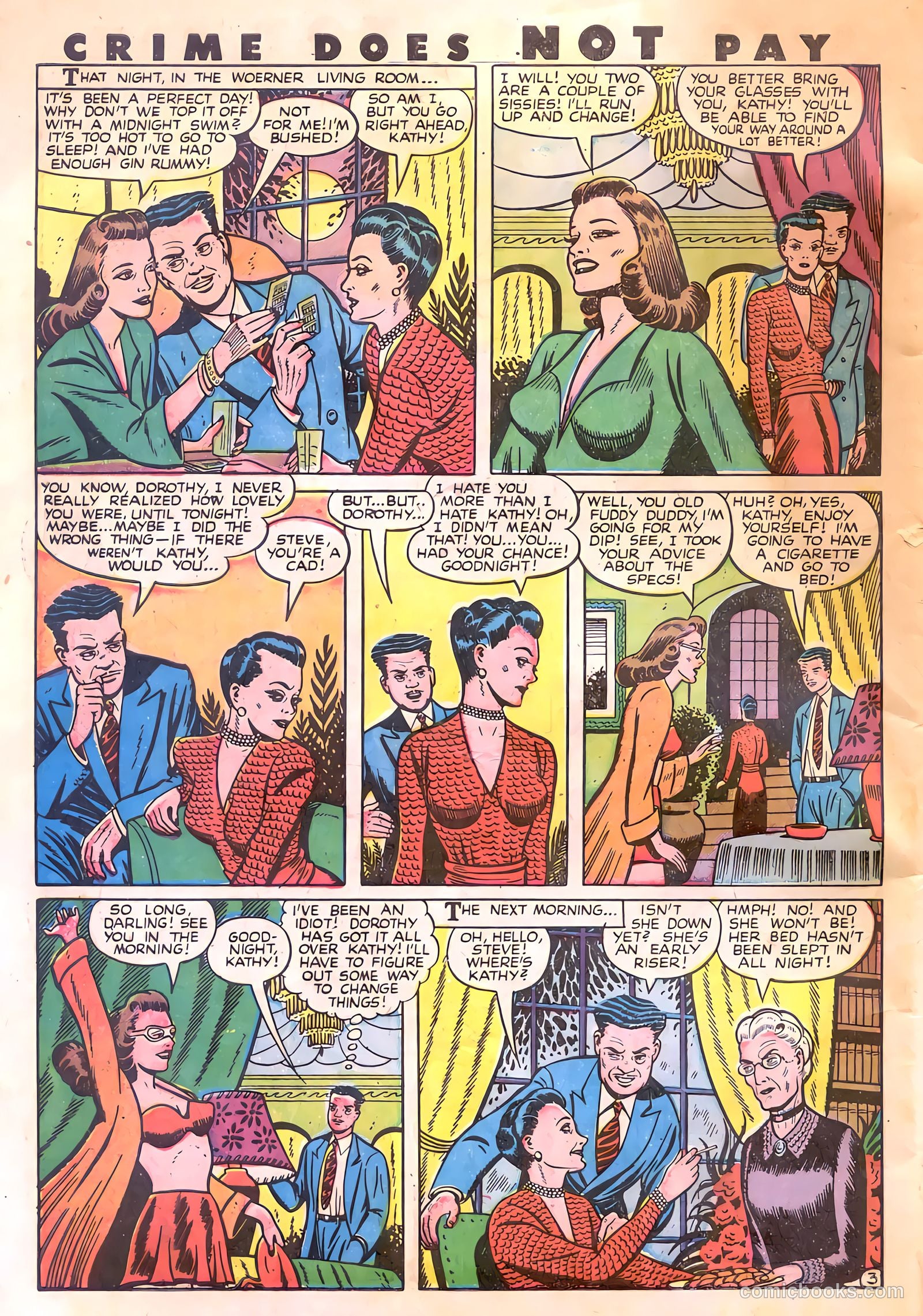 Crime Does Not Pay #57 (1947) — page 46 of 53
