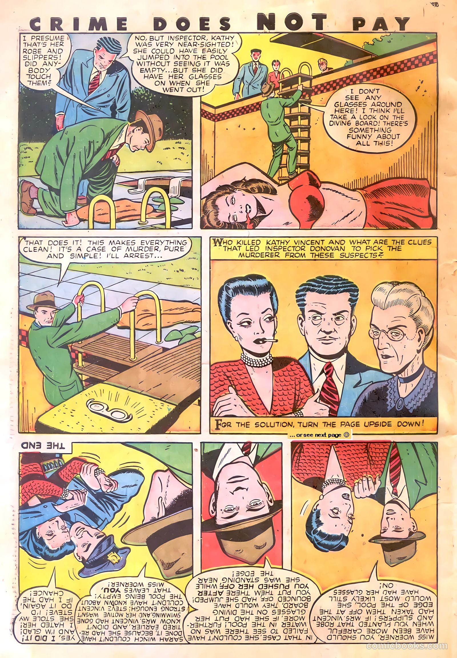 Crime Does Not Pay #57 (1947) — page 48 of 53