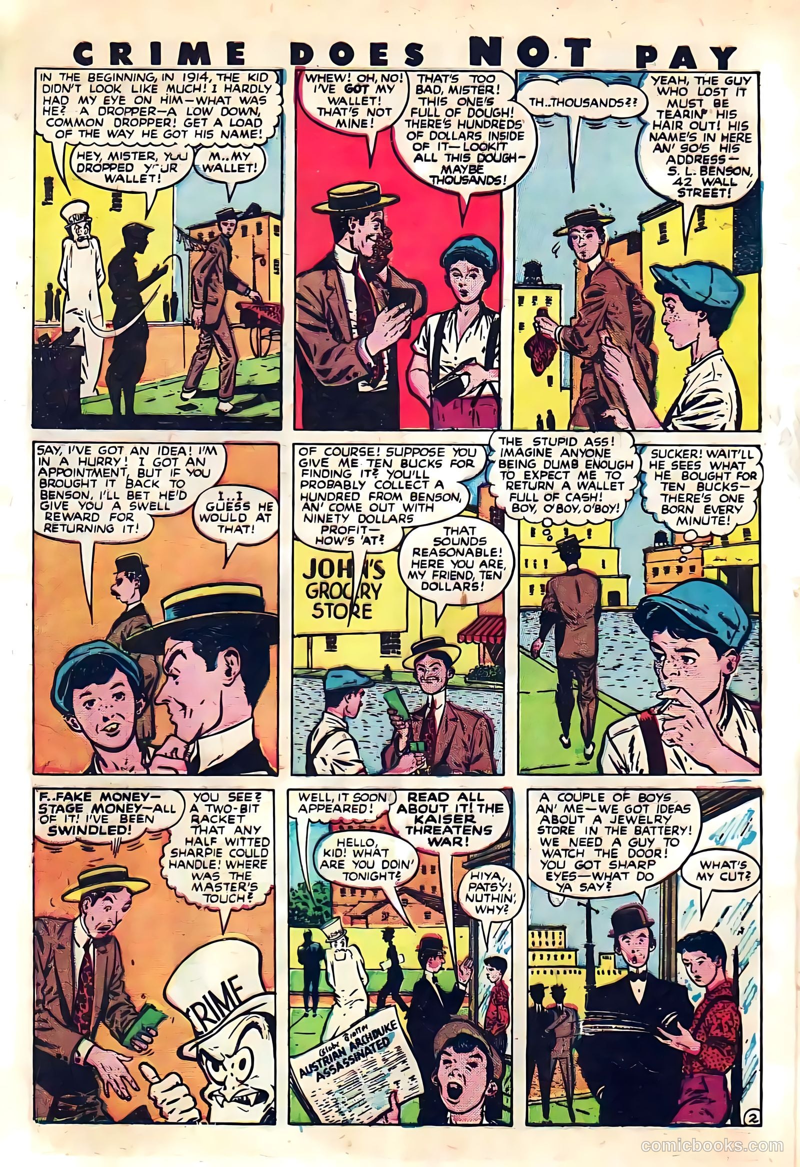 Crime Does Not Pay #58 (1947) — page 6 of 52