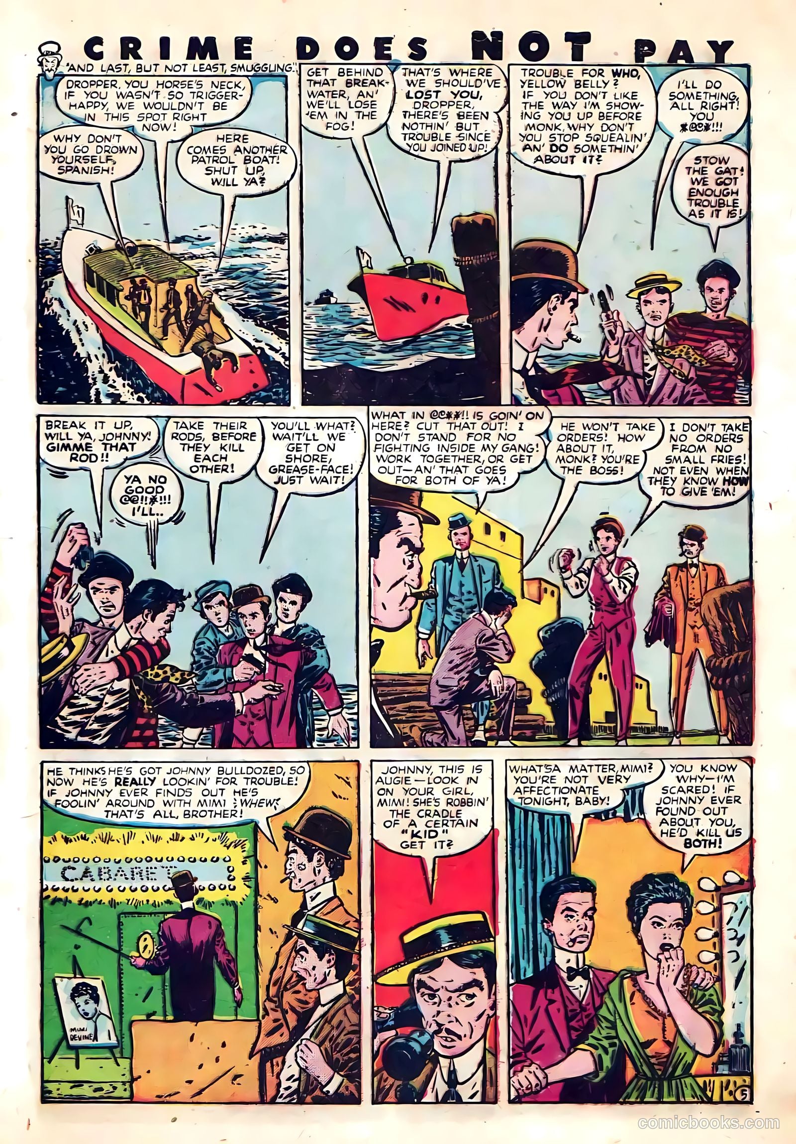 Crime Does Not Pay #58 (1947) — page 9 of 52