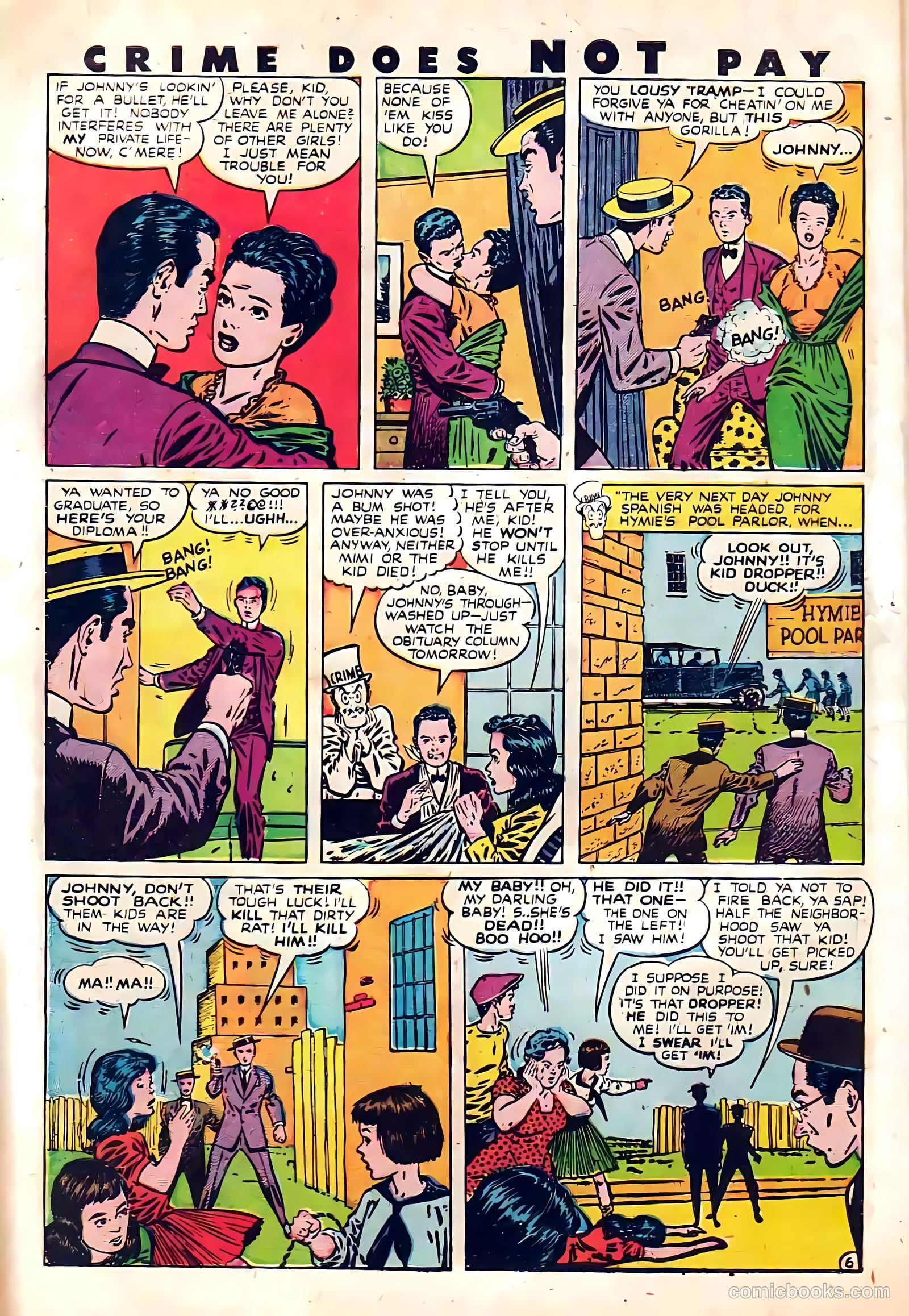 Crime Does Not Pay #58 (1947) — page 10 of 52