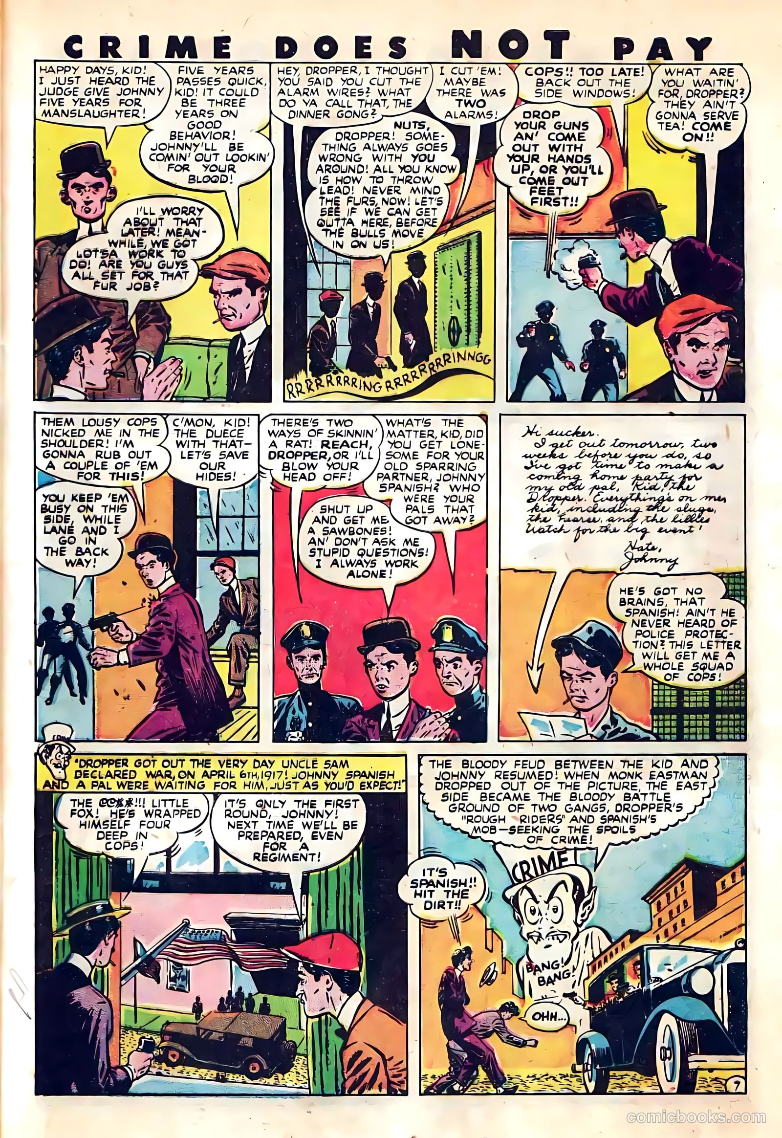Crime Does Not Pay #58 (1947) — page 11 of 52