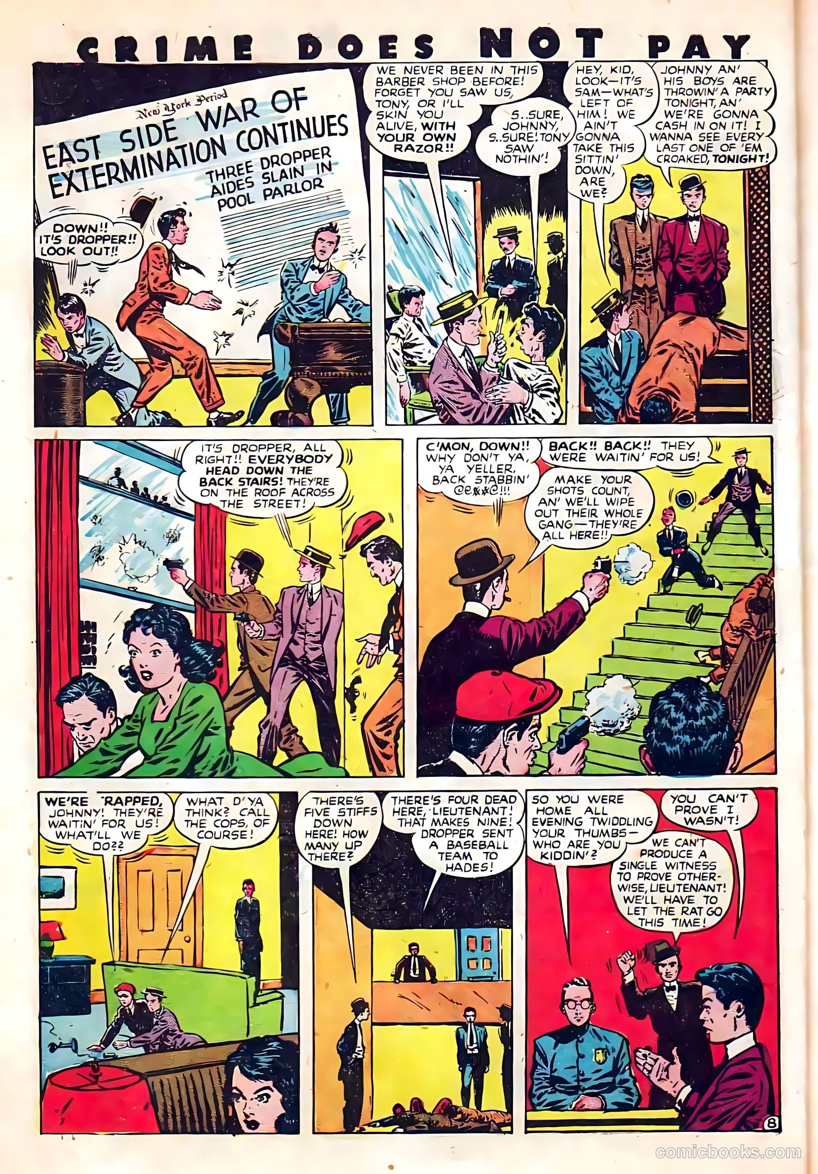 Crime Does Not Pay #58 (1947) — page 12 of 52