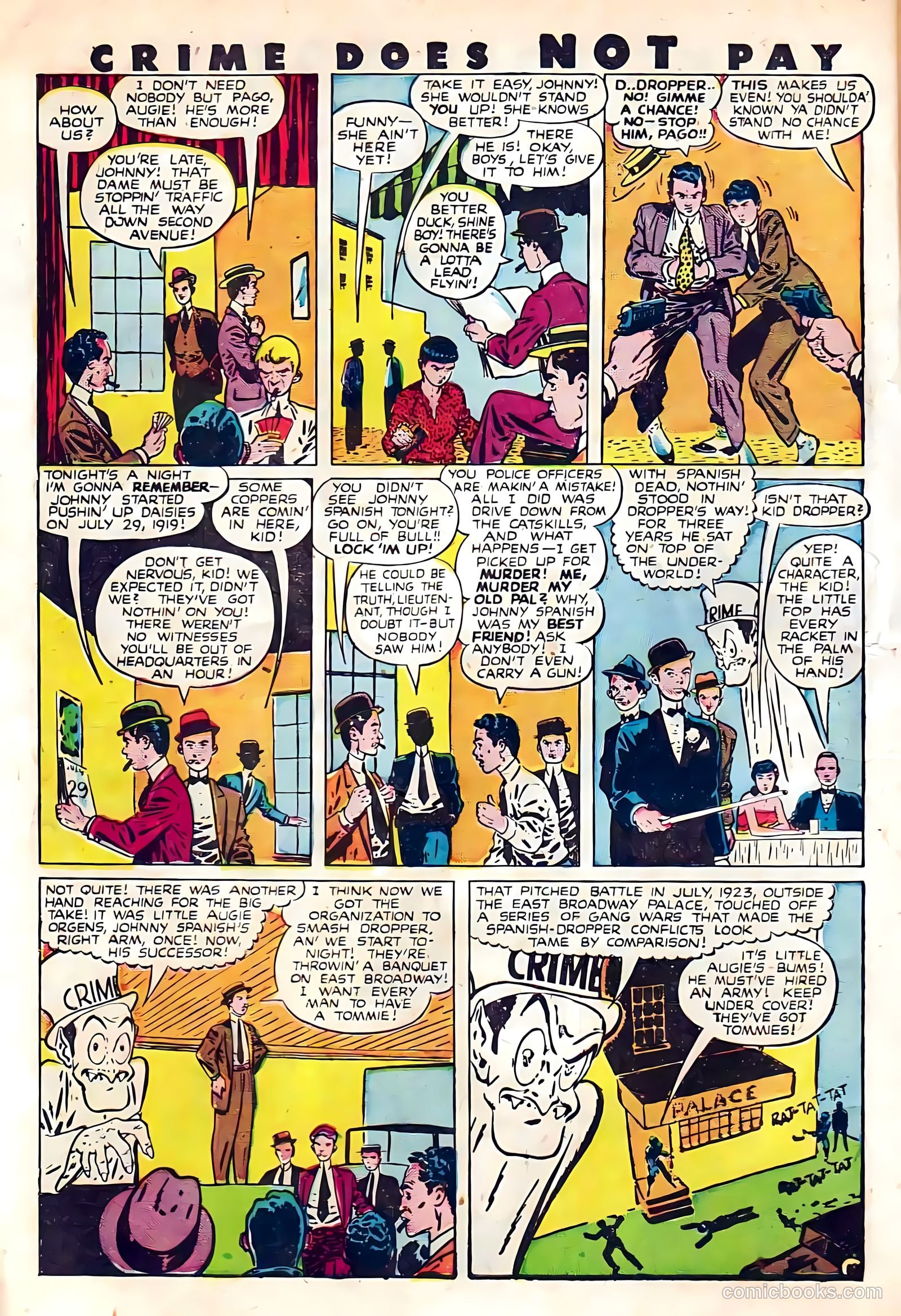 Crime Does Not Pay #58 (1947) — page 14 of 52