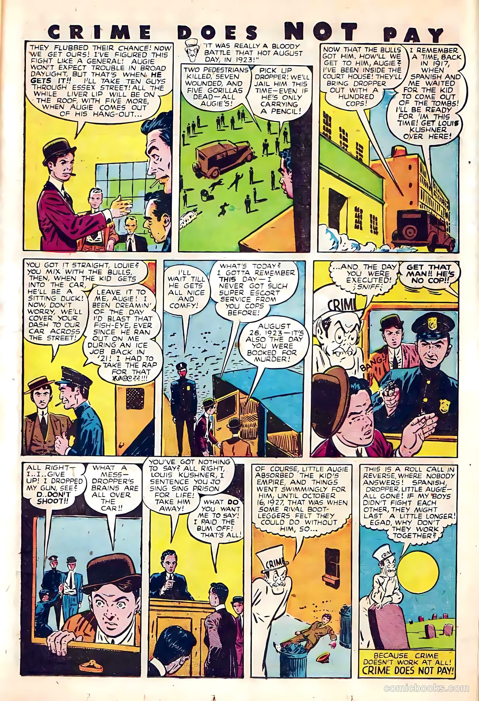 Crime Does Not Pay #58 (1947) — page 15 of 52