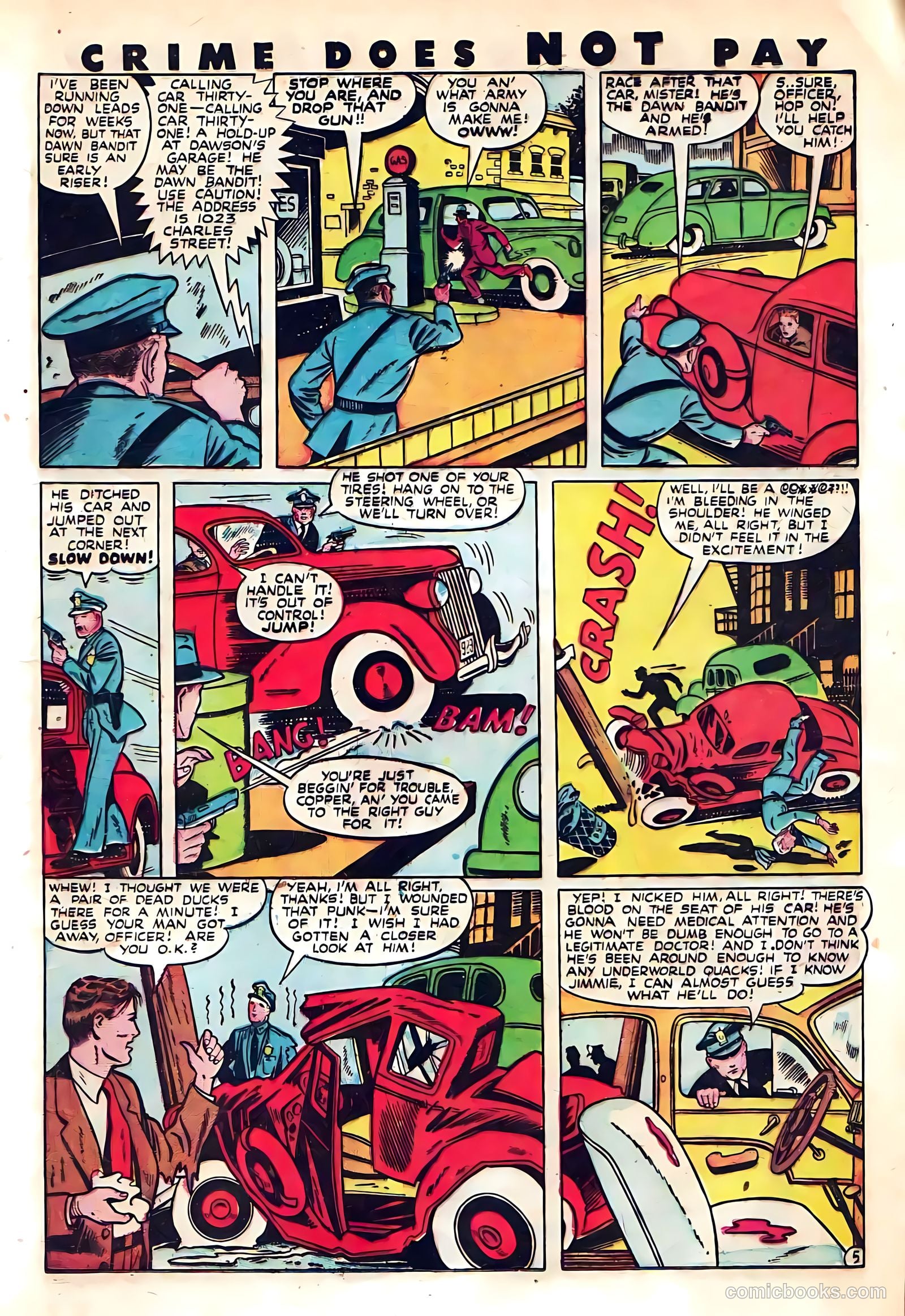 Crime Does Not Pay #58 (1947) — page 21 of 52