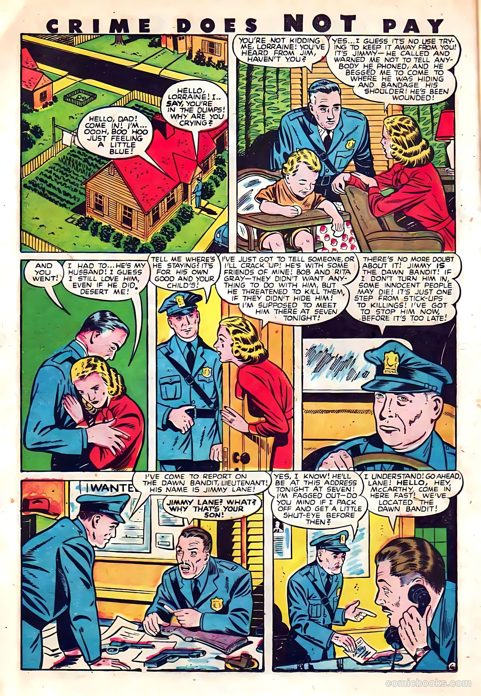 Crime Does Not Pay #58 (1947) — page 22 of 52