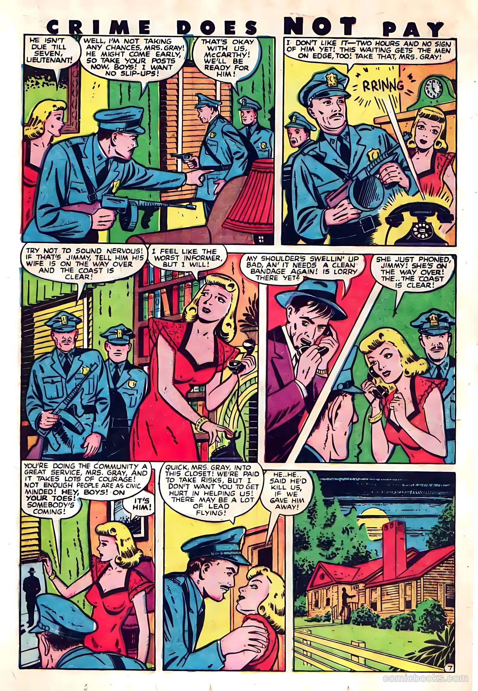 Crime Does Not Pay #58 (1947) — page 23 of 52