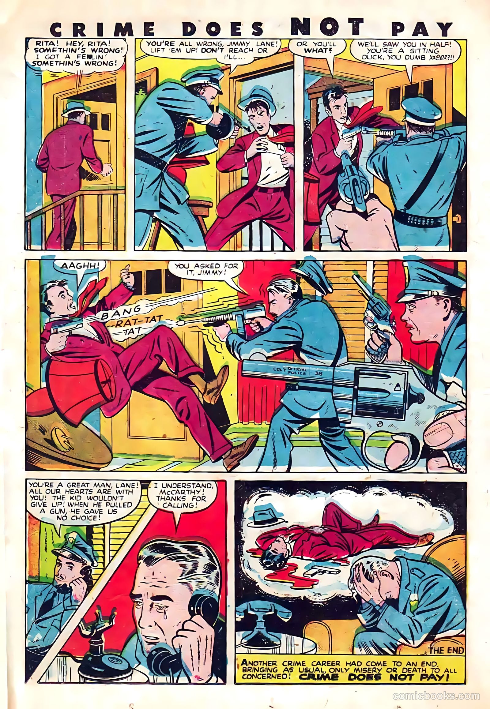 Crime Does Not Pay #58 (1947) — page 24 of 52
