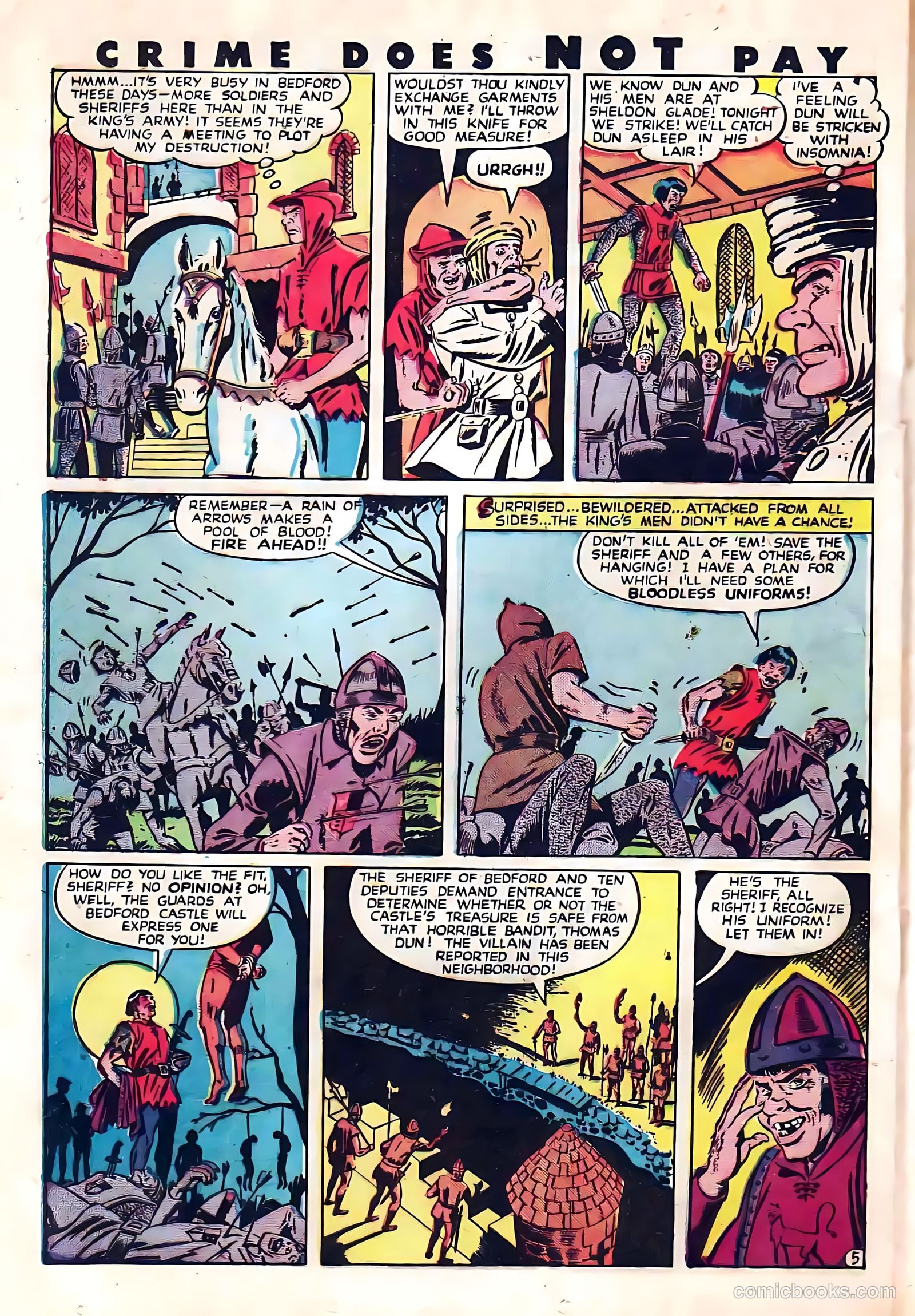 Crime Does Not Pay #58 (1947) — page 30 of 52
