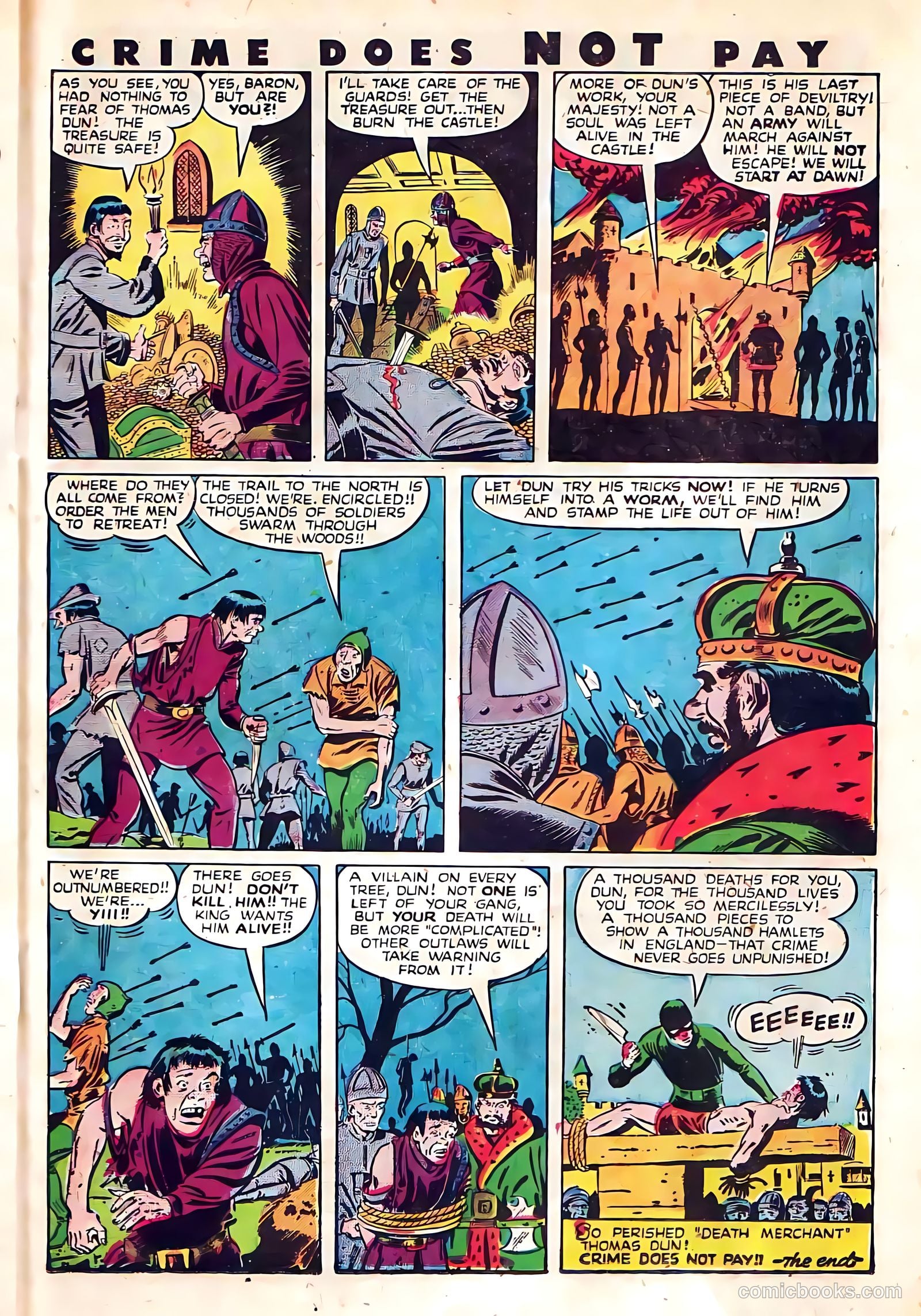 Crime Does Not Pay #58 (1947) — page 31 of 52