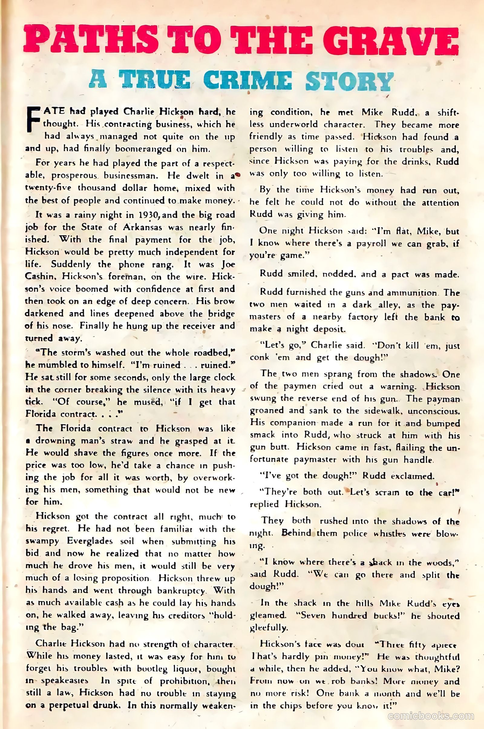 Crime Does Not Pay #58 (1947) — page 33 of 52