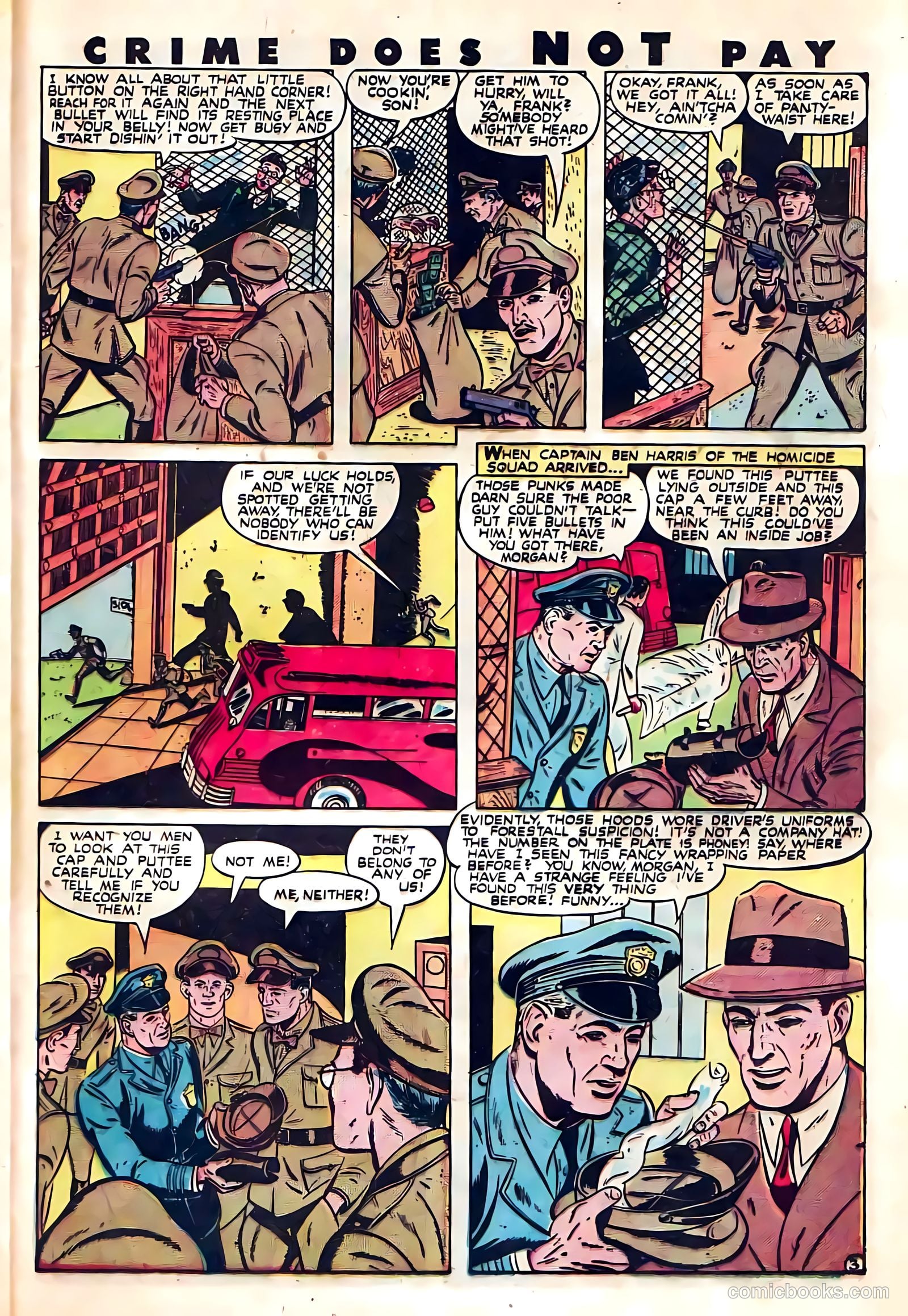 Crime Does Not Pay #58 (1947) — page 37 of 52