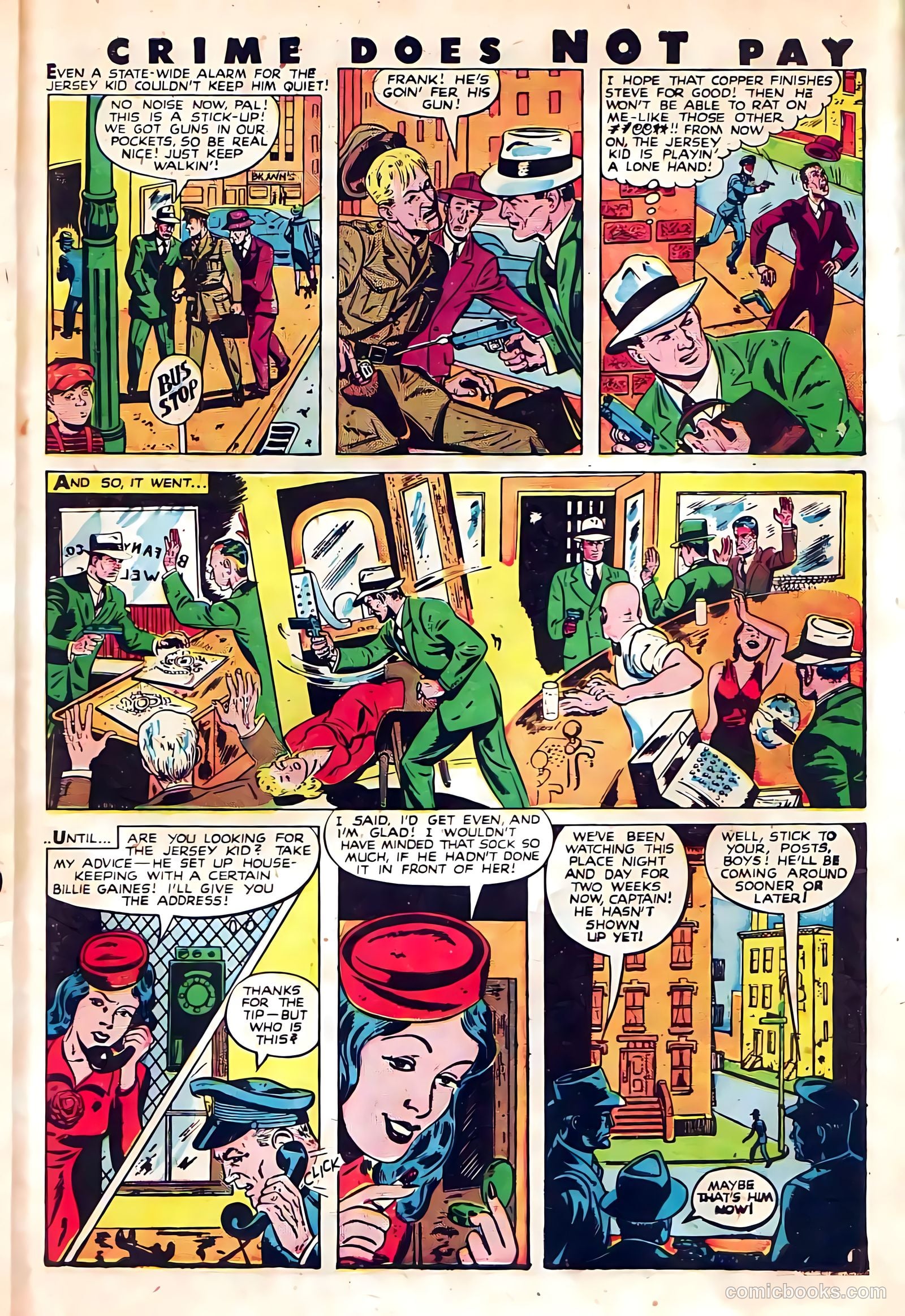 Crime Does Not Pay #58 (1947) — page 39 of 52