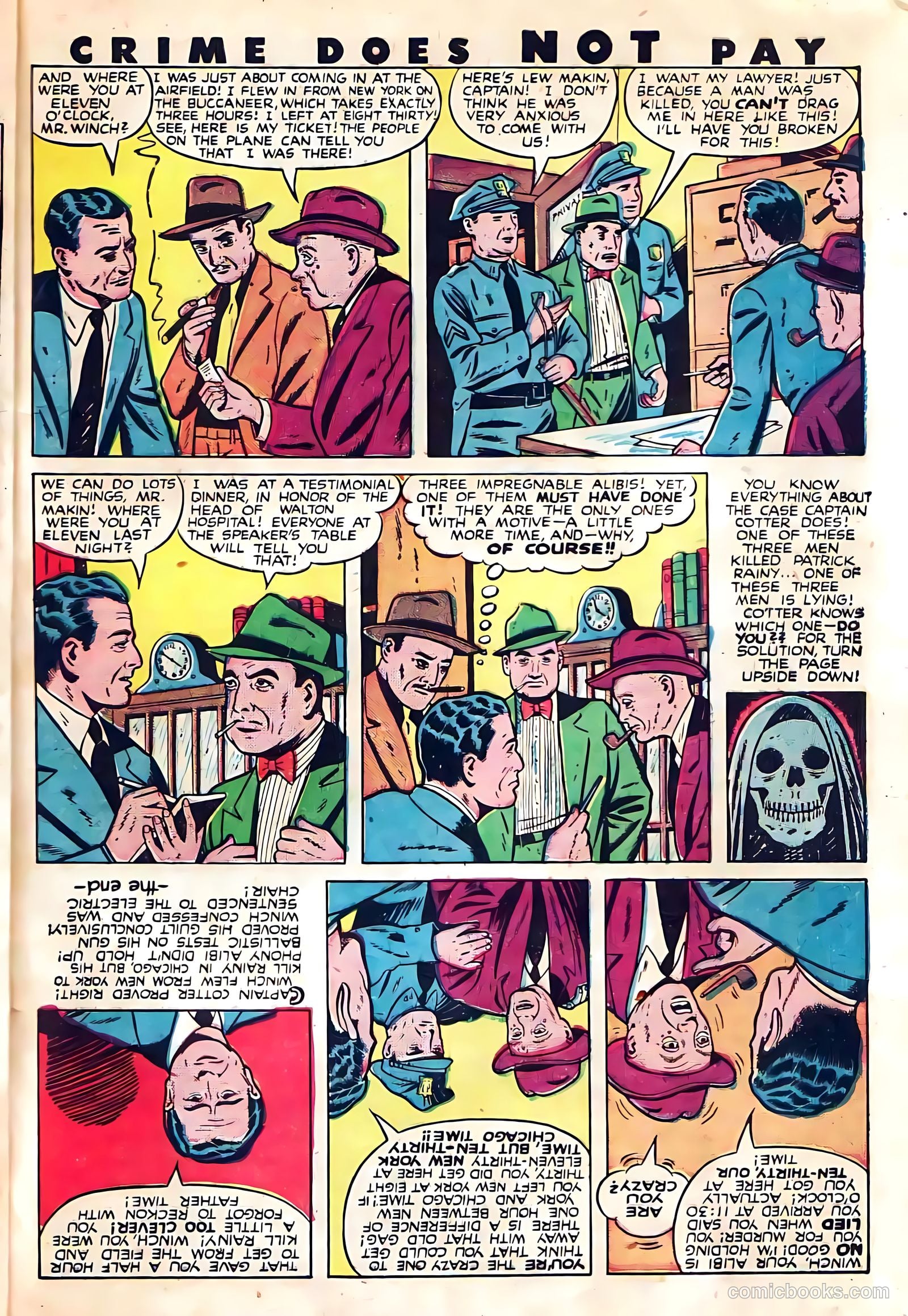 Crime Does Not Pay #58 (1947) — page 47 of 52