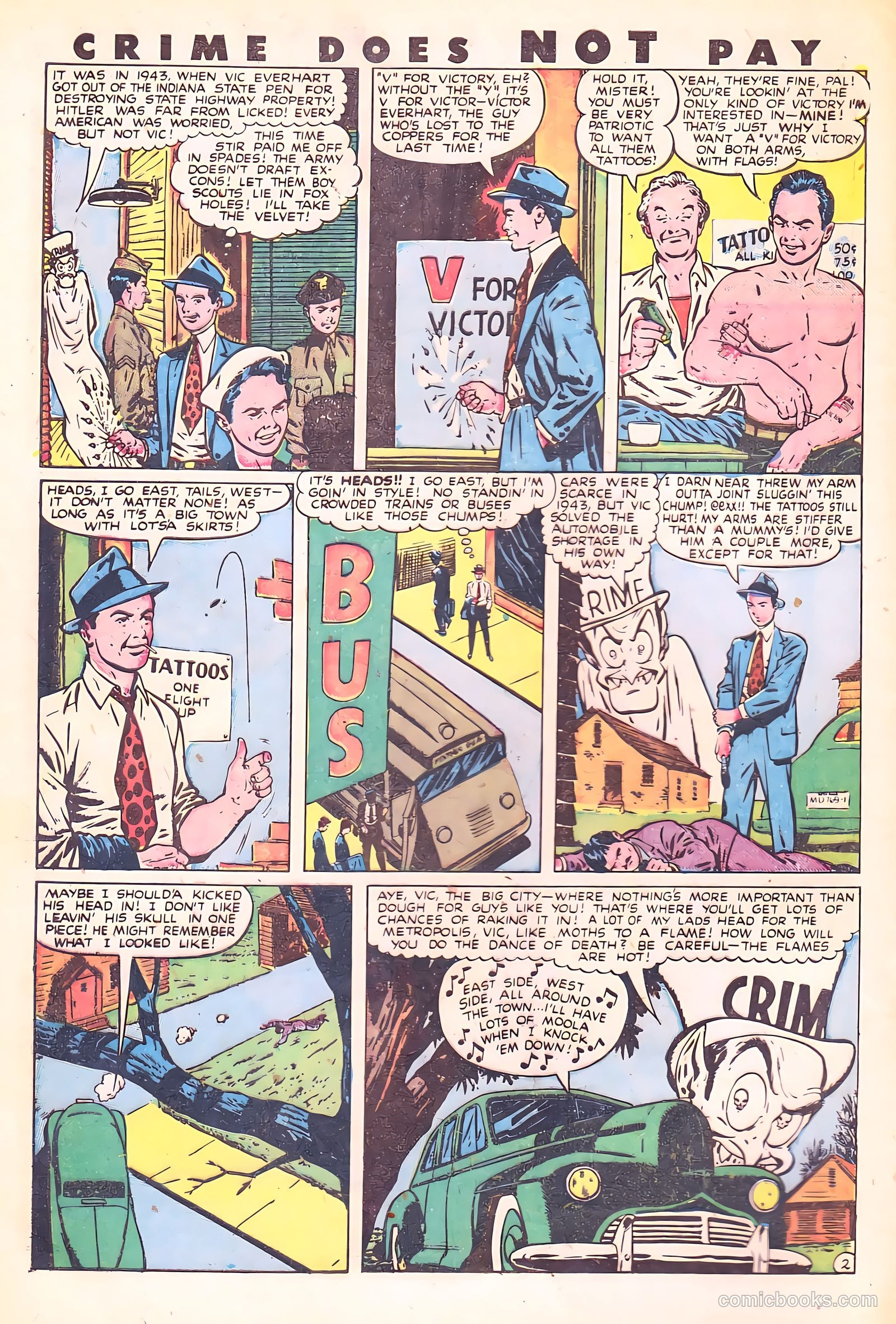 Crime Does Not Pay #59 (1948) — page 6 of 54