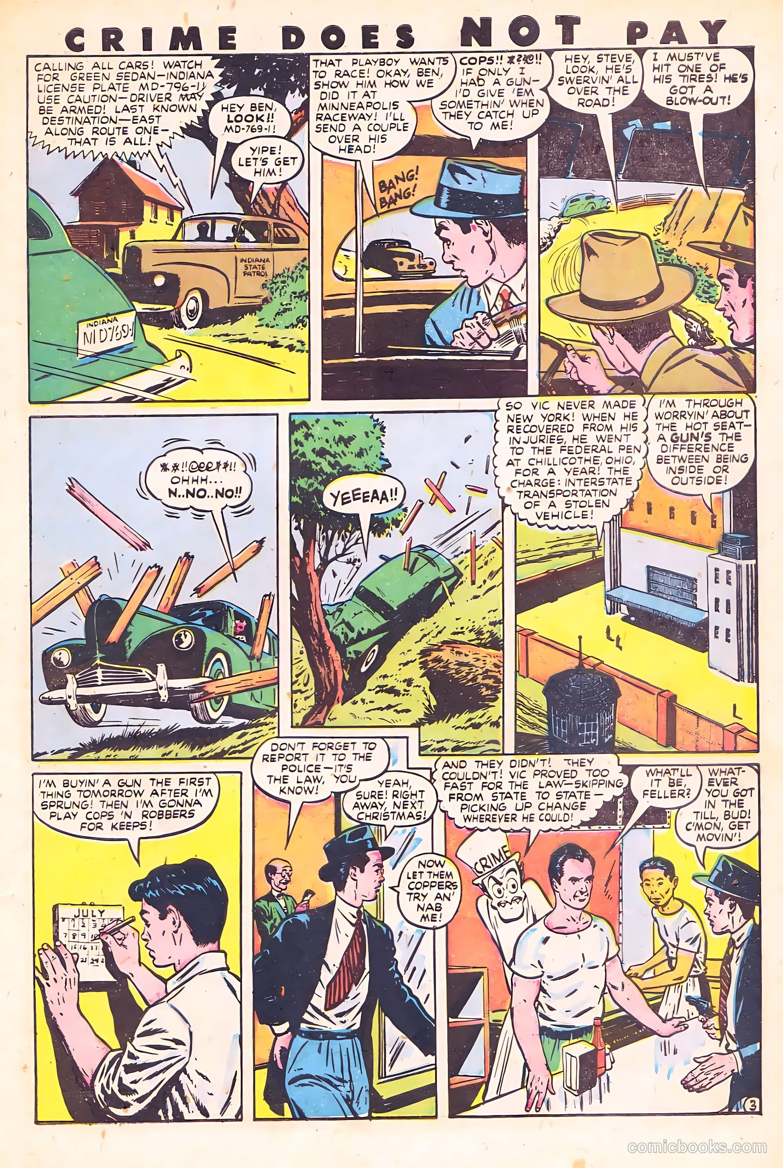 Crime Does Not Pay #59 (1948) — page 7 of 54