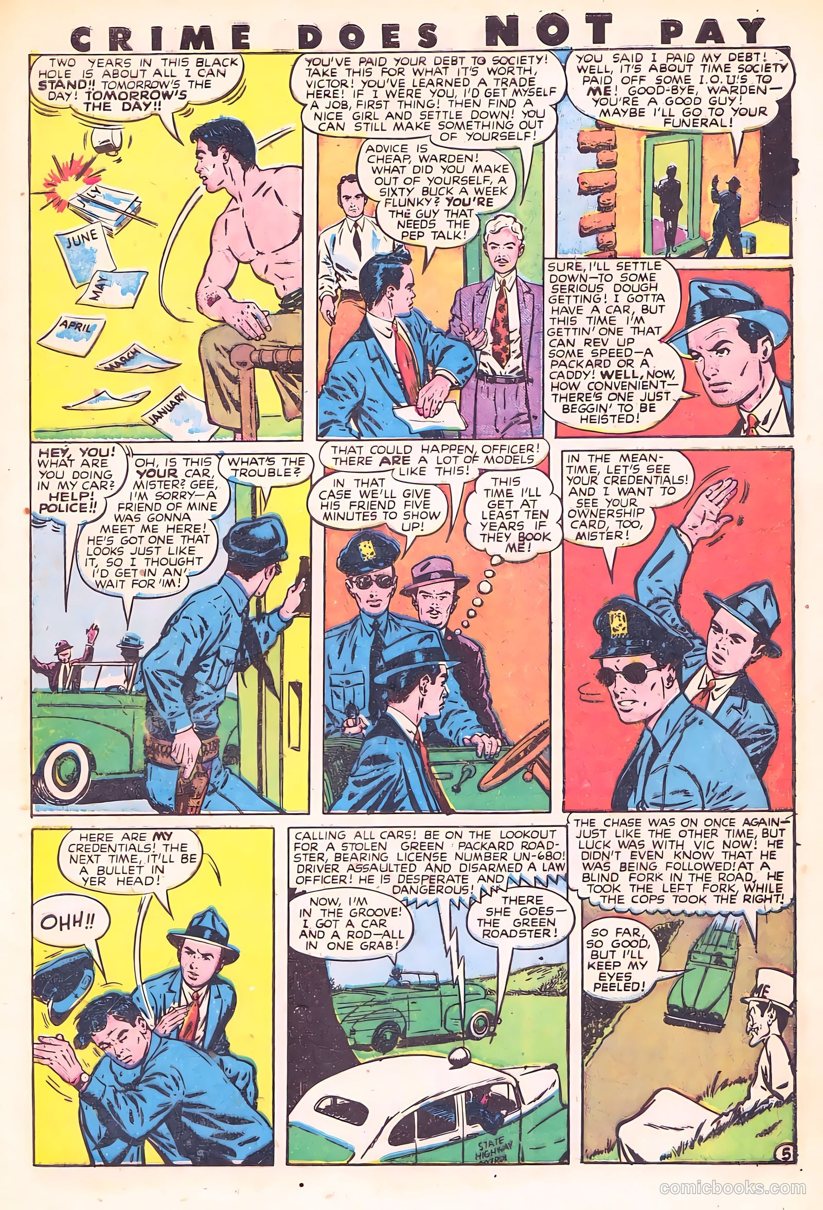 Crime Does Not Pay #59 (1948) — page 9 of 54