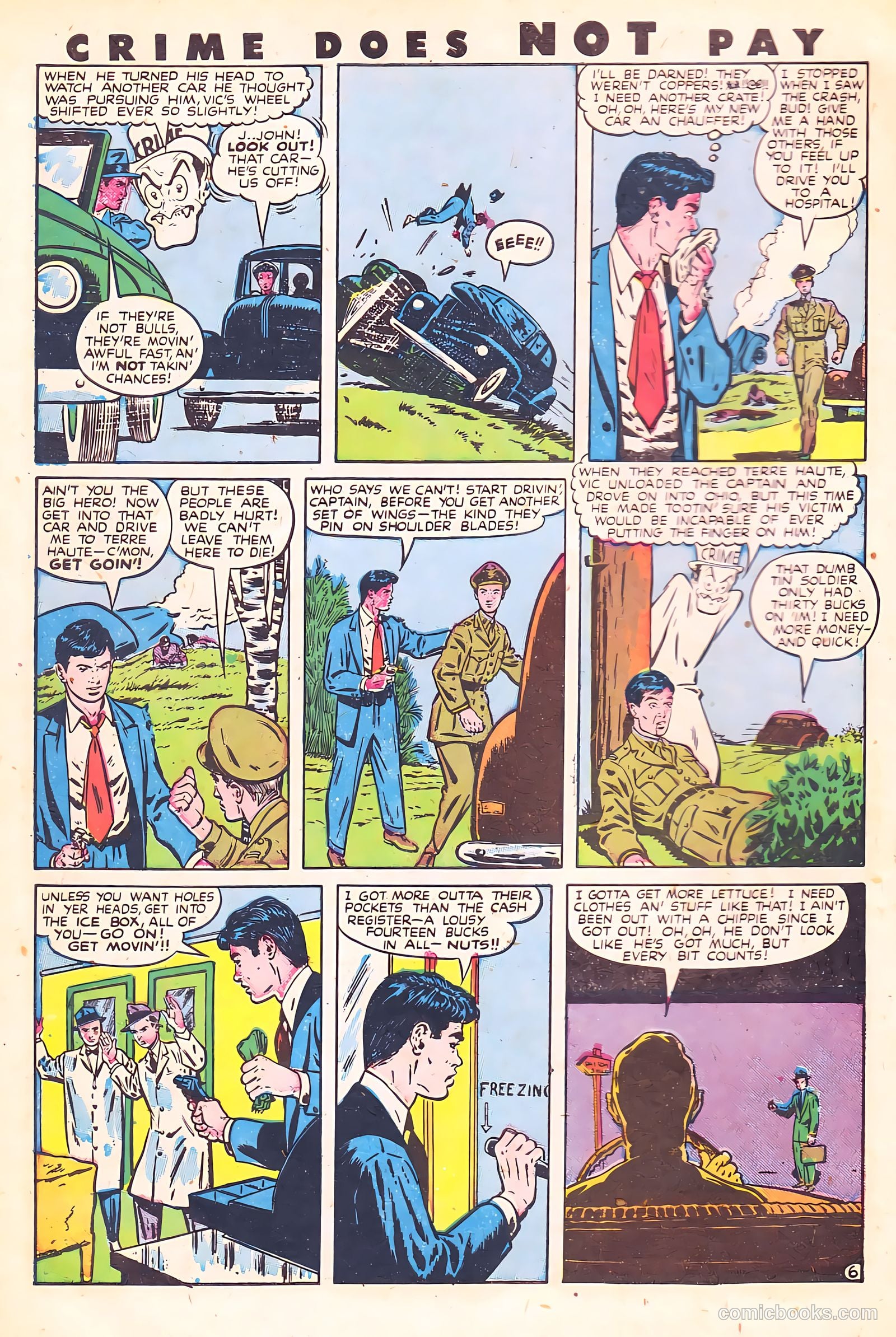Crime Does Not Pay #59 (1948) — page 10 of 54