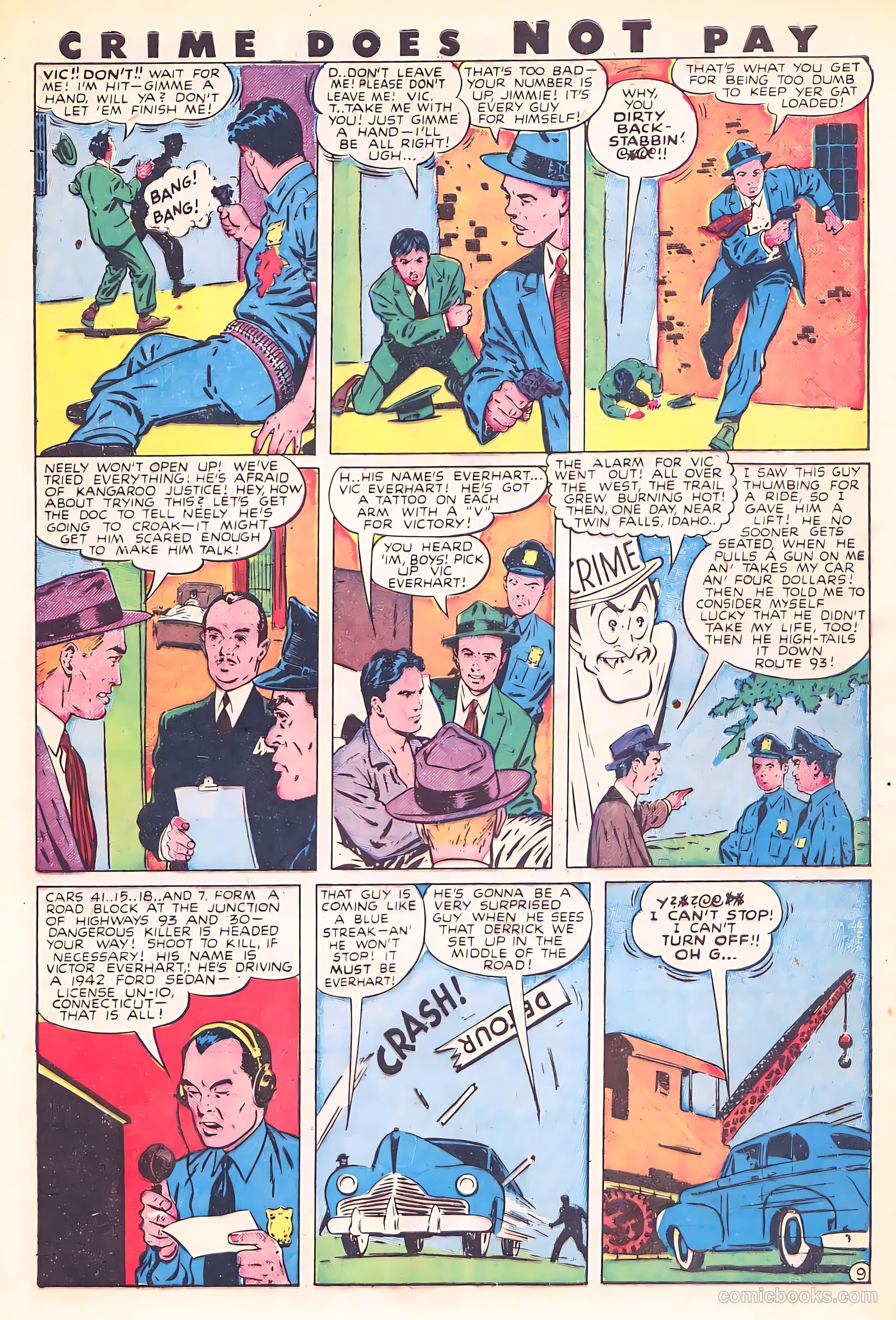 Crime Does Not Pay #59 (1948) — page 13 of 54