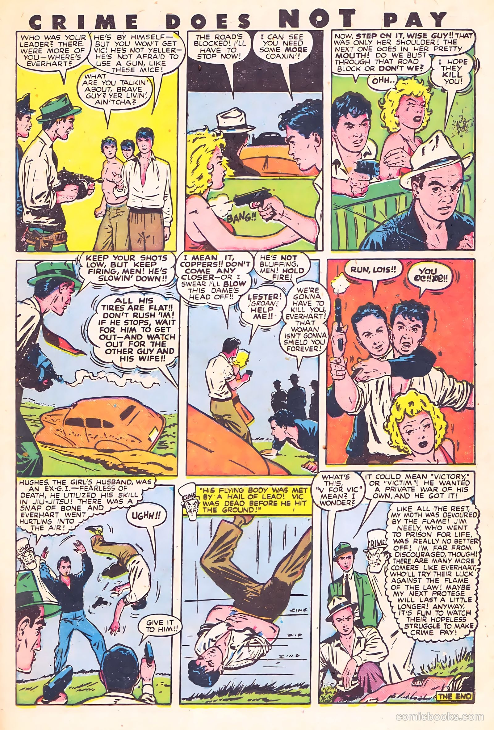 Crime Does Not Pay #59 (1948) — page 15 of 54
