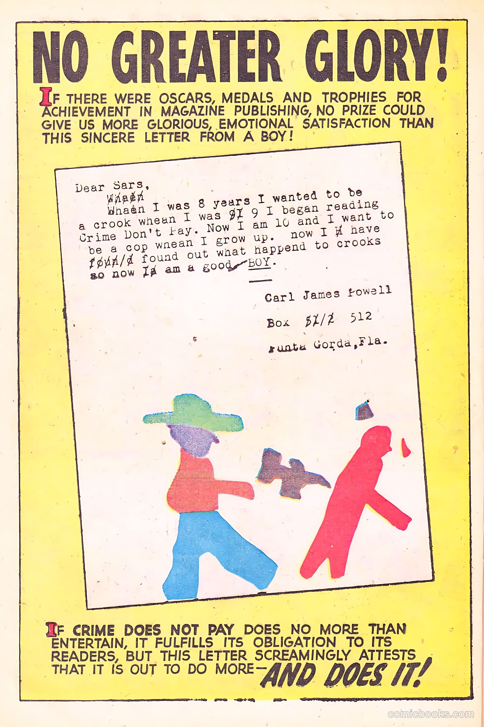 Crime Does Not Pay #59 (1948) — page 16 of 54