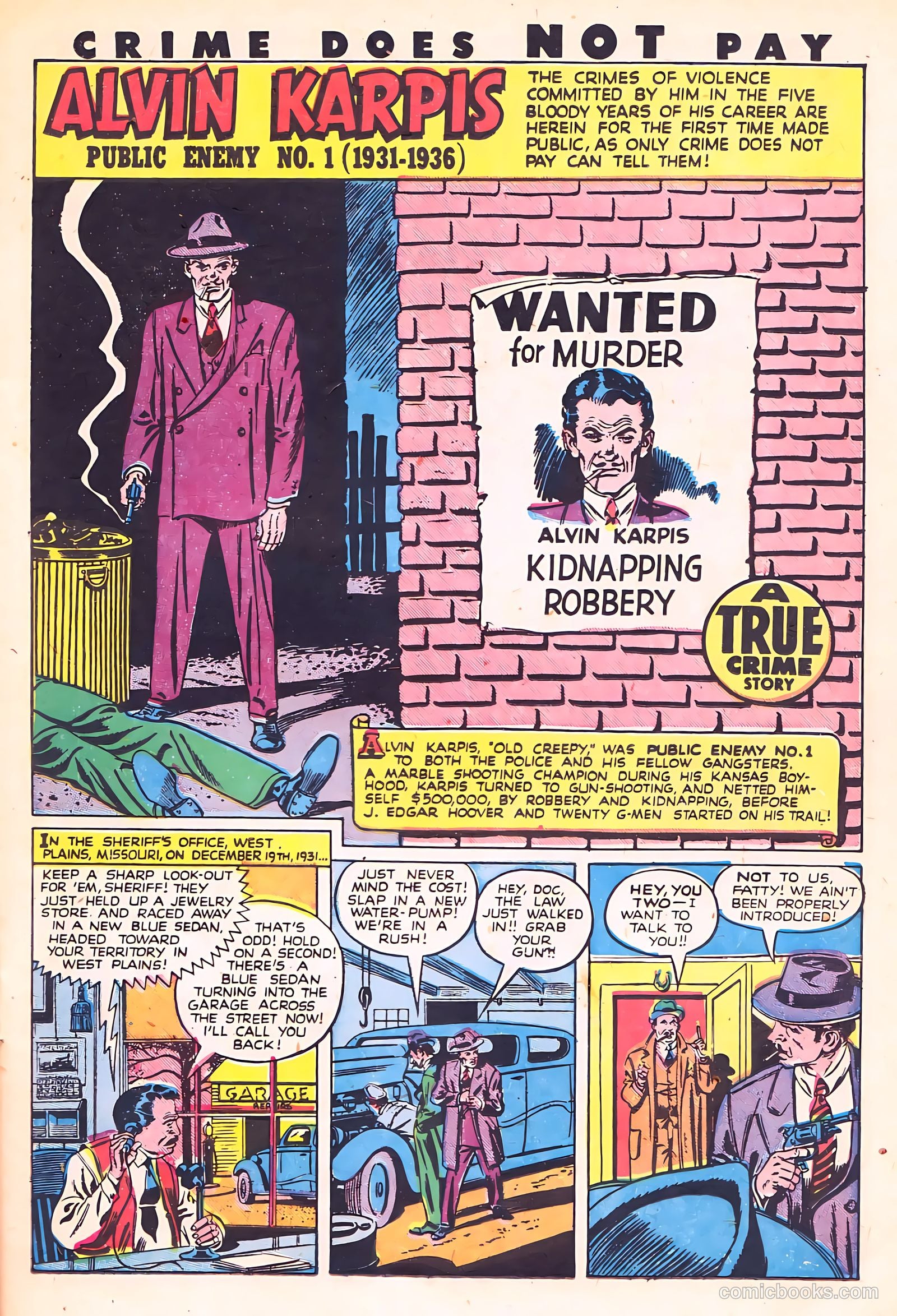 Crime Does Not Pay #59 (1948) — page 17 of 54