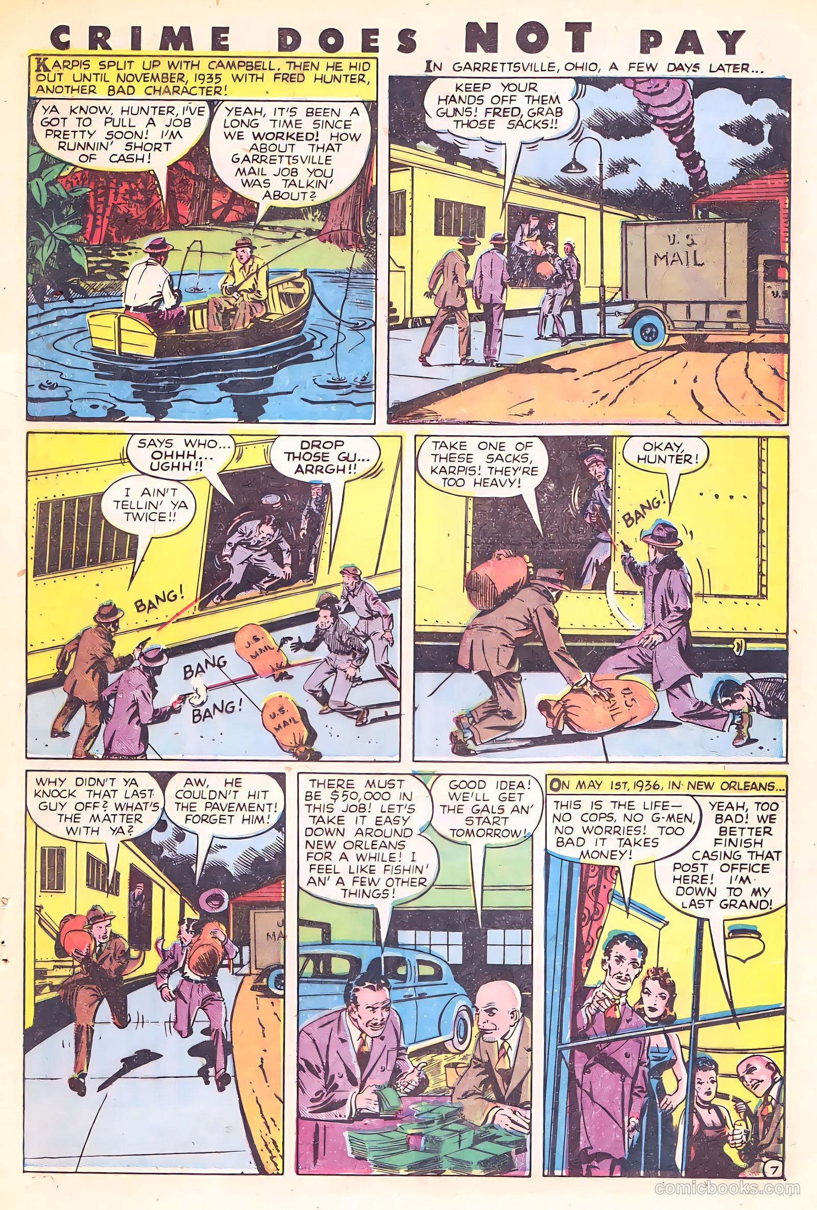 Crime Does Not Pay #59 (1948) — page 23 of 54